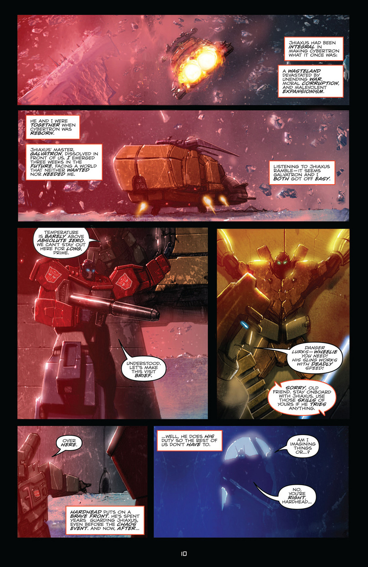 Read online Transformers: Robots In Disguise (2012) comic -  Issue #6 - 11