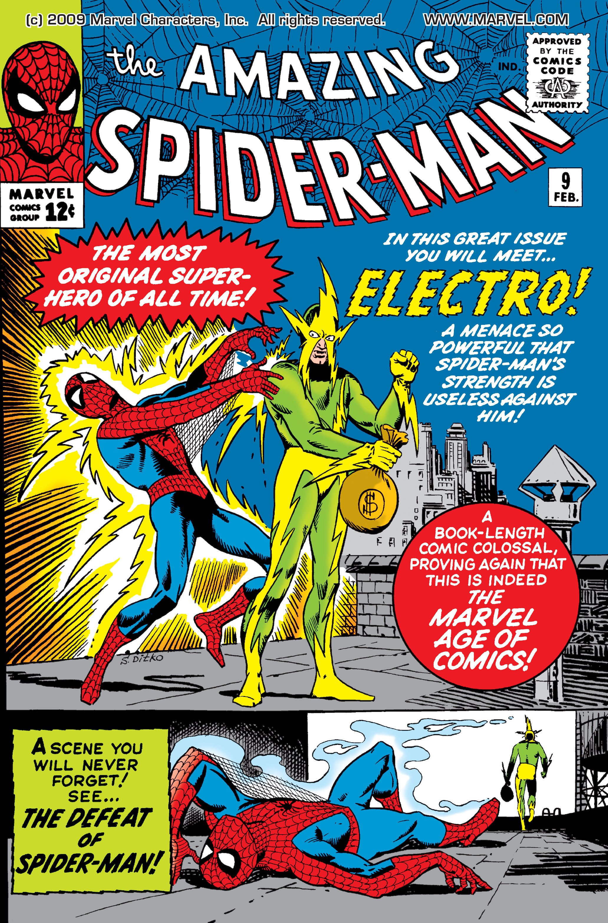 Read online The Amazing Spider-Man (1963) comic -  Issue #9 - 1
