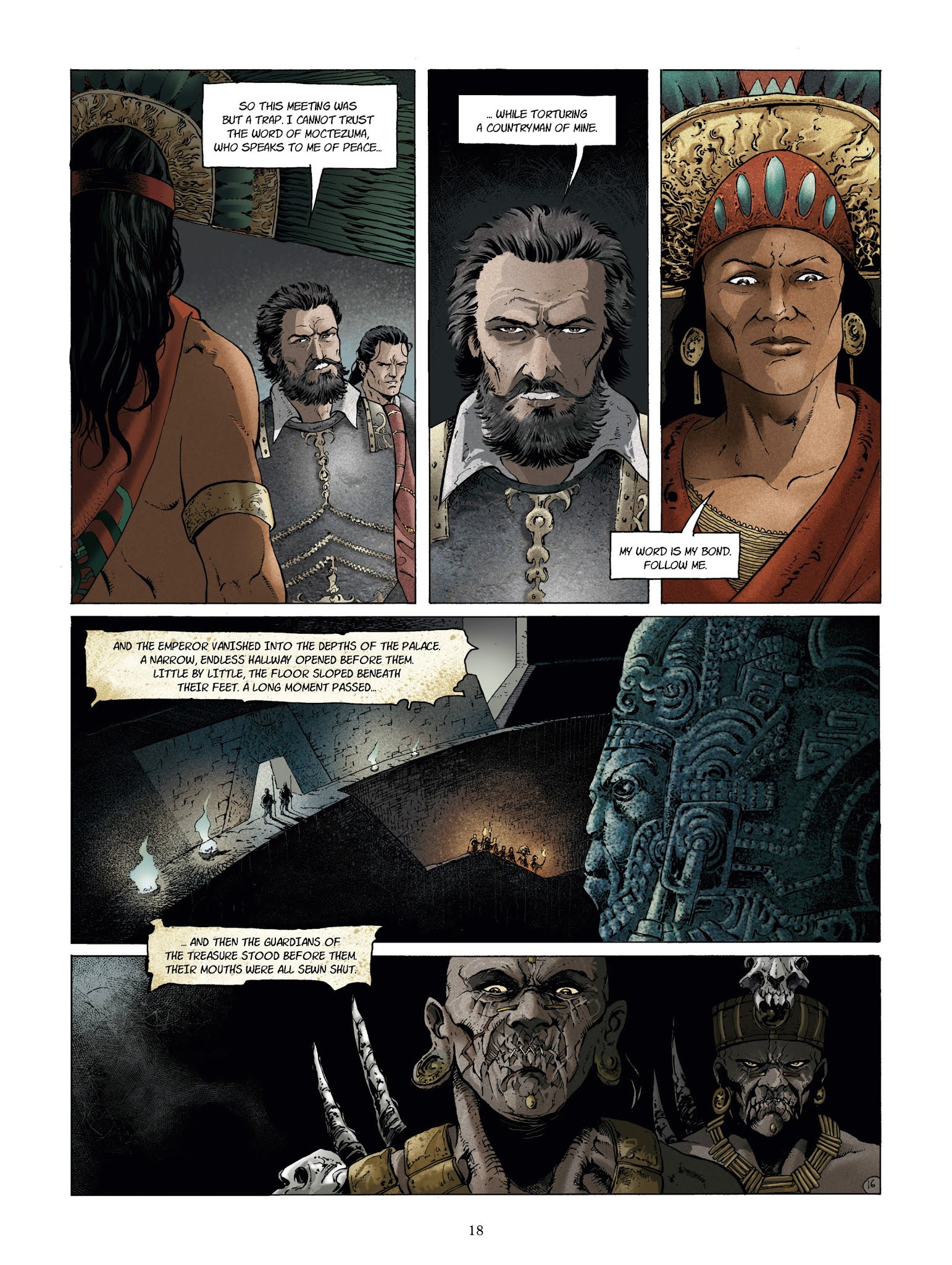Read online Conquistador comic -  Issue #1 - 19