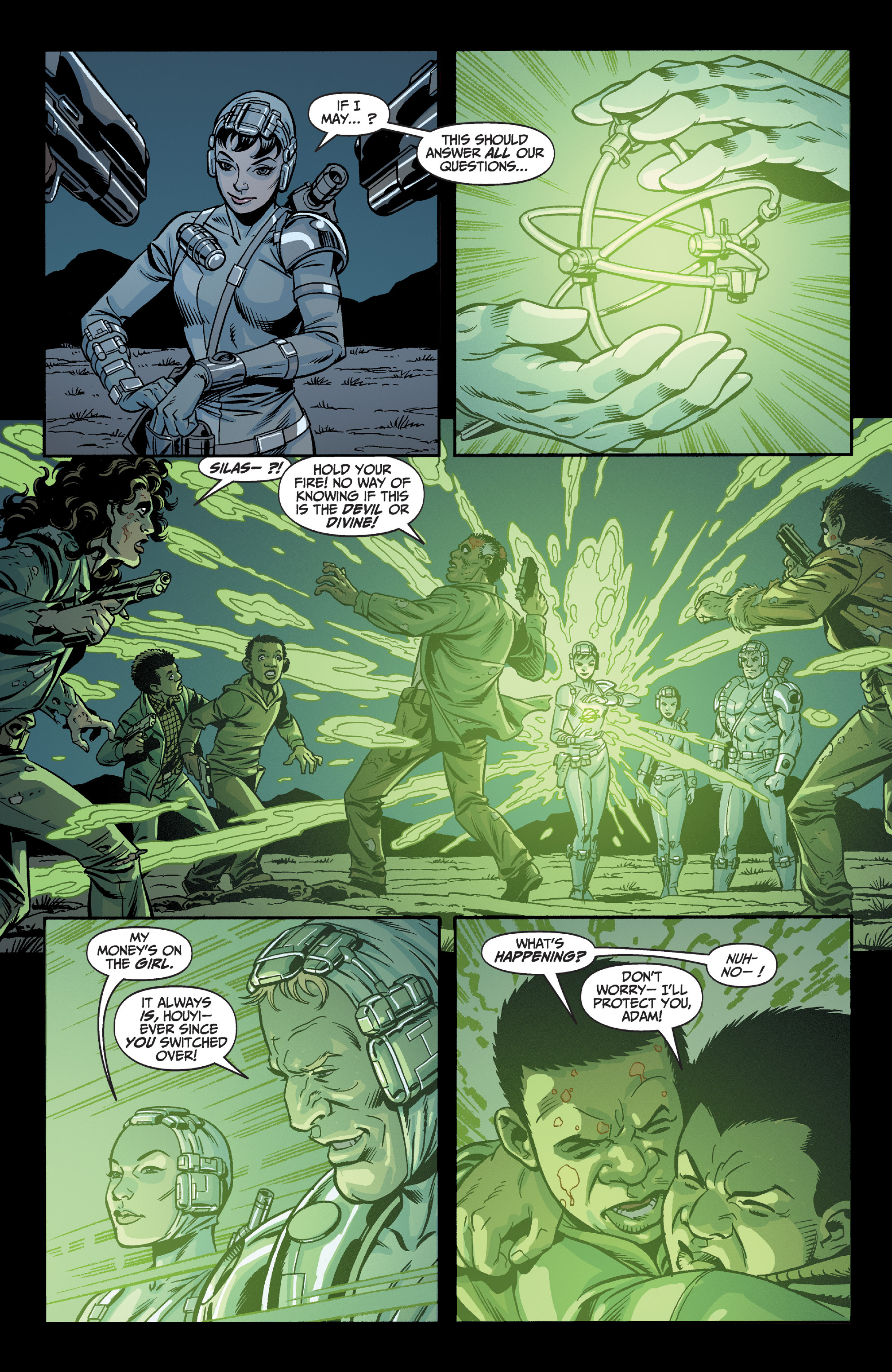 Read online Section Zero (2019) comic -  Issue #5 - 22