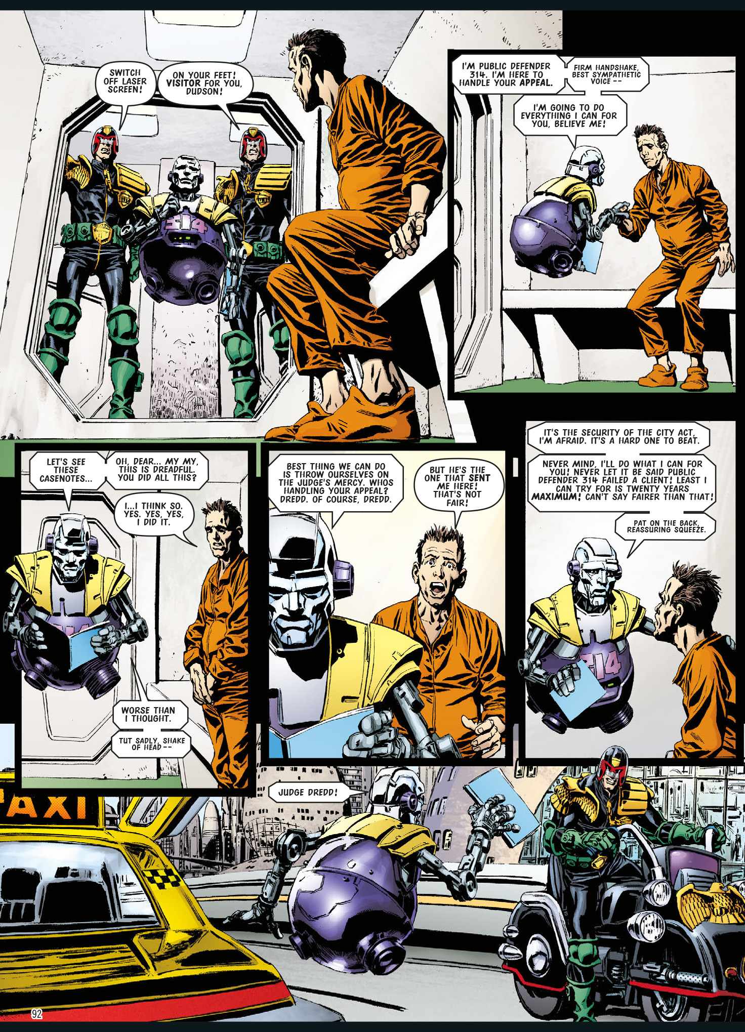 Read online Judge Dredd: The Complete Case Files comic -  Issue # TPB 41 (Part 1) - 94
