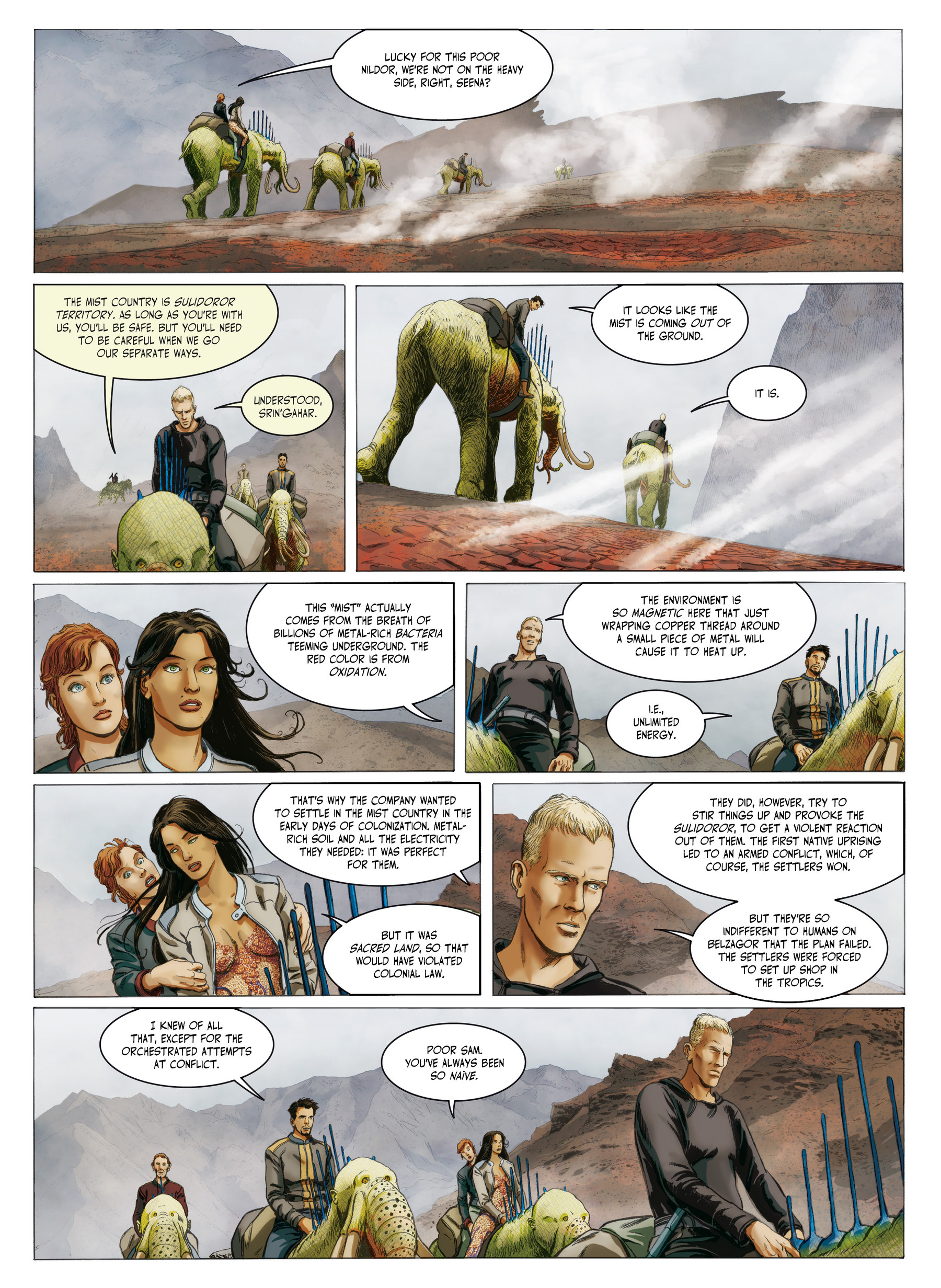 Read online Robert Silverberg's COLONIES comic -  Issue #2 - 12