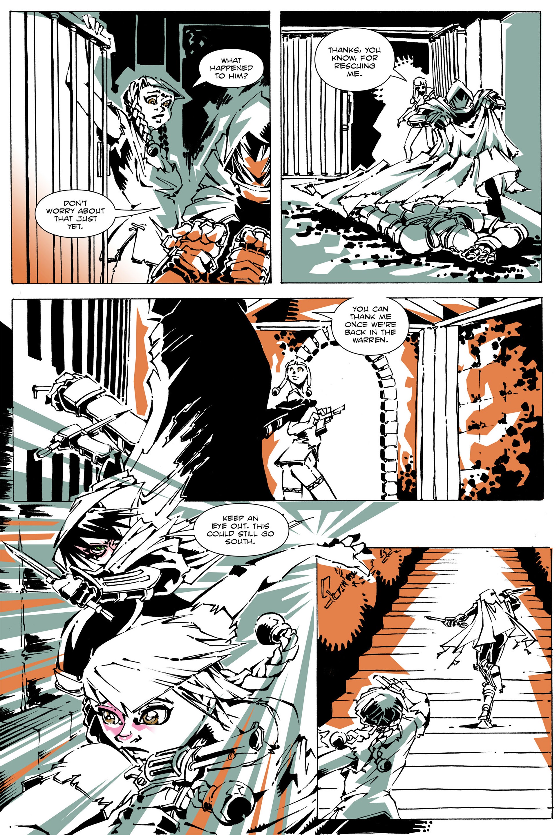 Read online Artful Daggers comic -  Issue #2 - 7