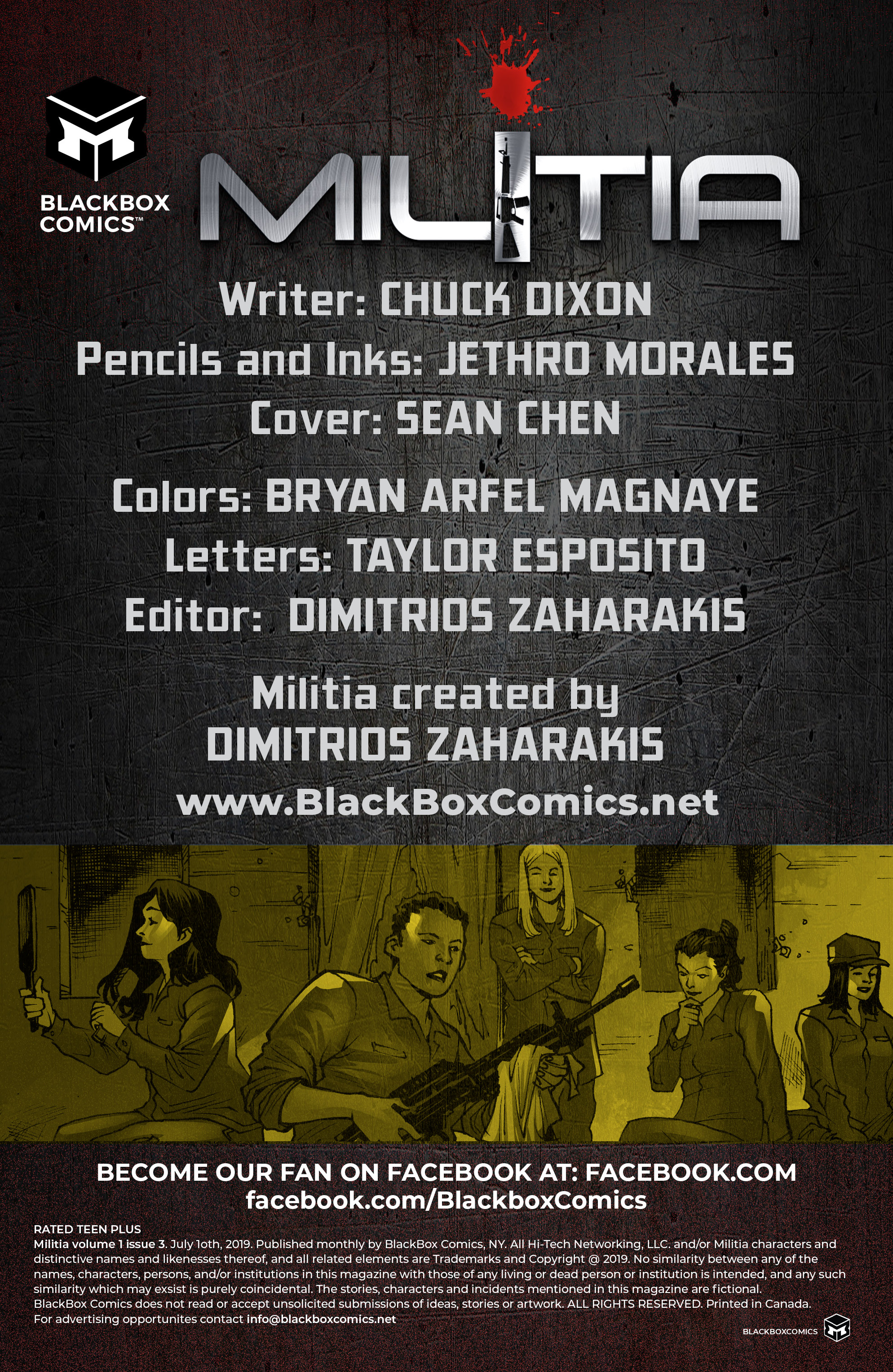Read online Militia comic -  Issue #3 - 2