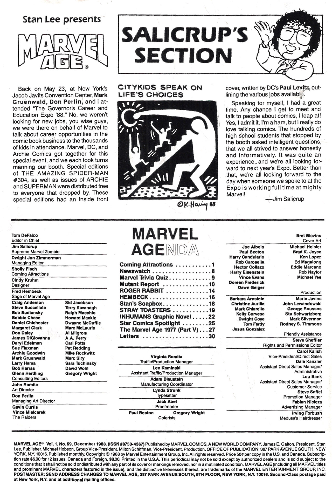 Read online Marvel Age comic -  Issue #69 - 2