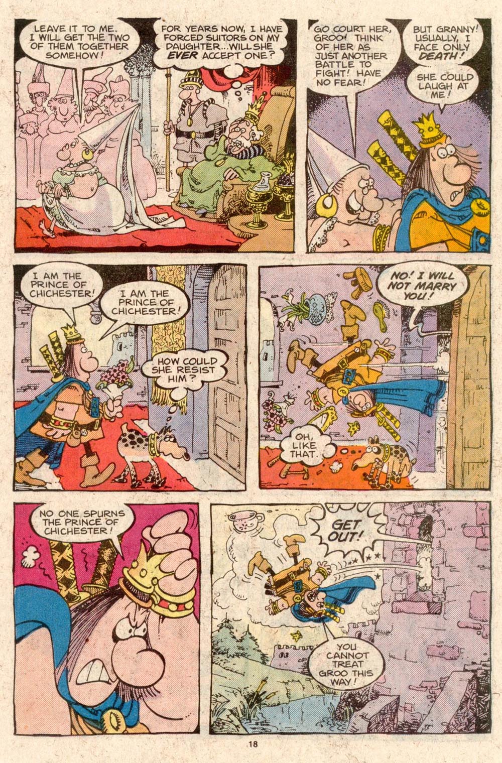 Read online Sergio Aragonés Groo the Wanderer comic -  Issue #42 - 18