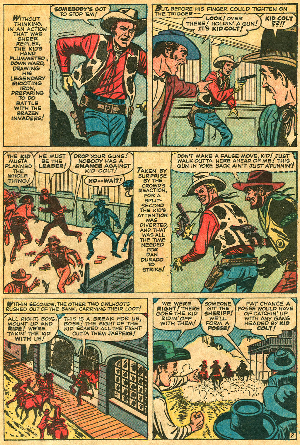 Read online Kid Colt Outlaw comic -  Issue #132 - 49