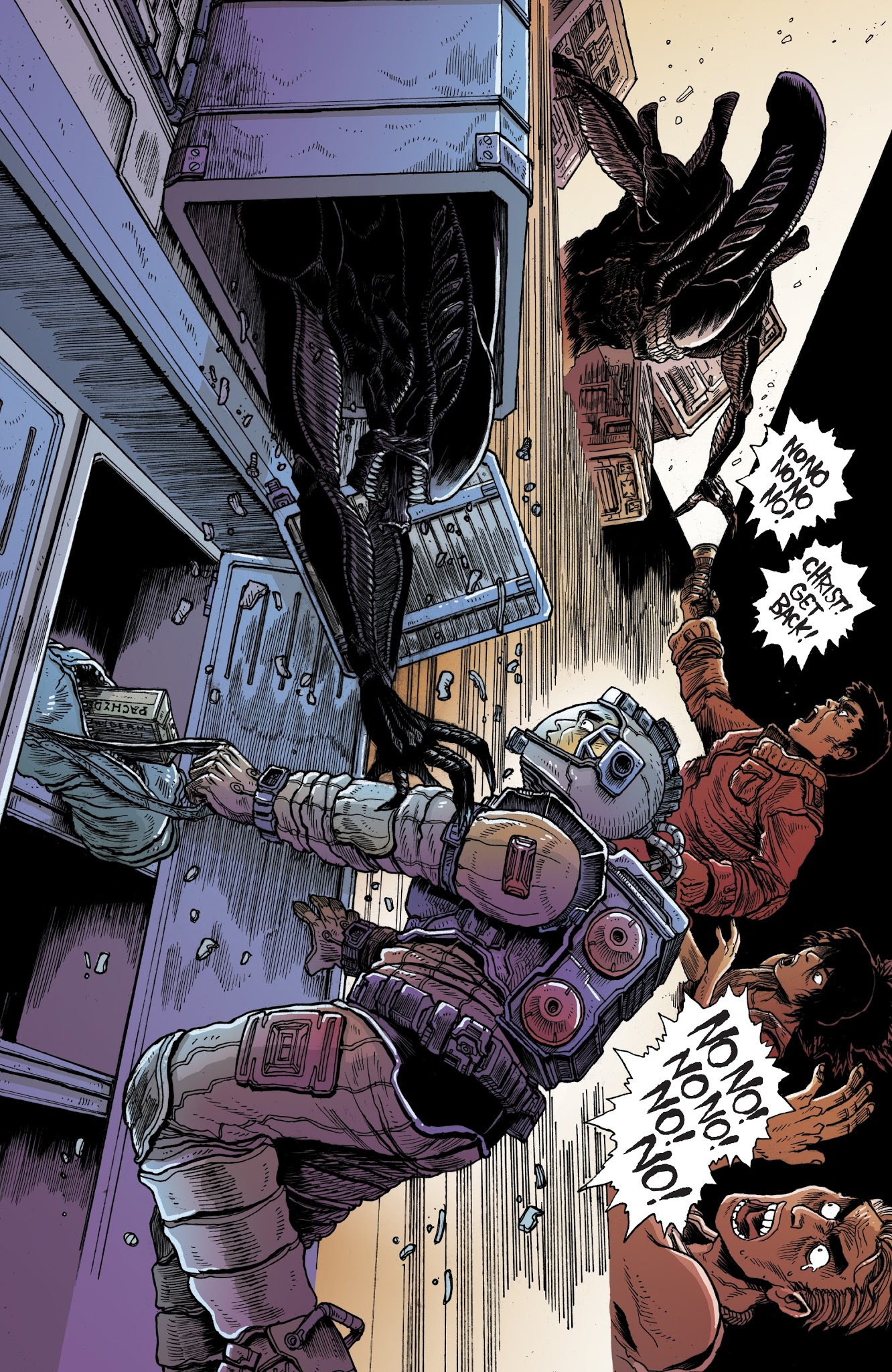 Read online Aliens: Dead Orbit comic -  Issue #4 - 7