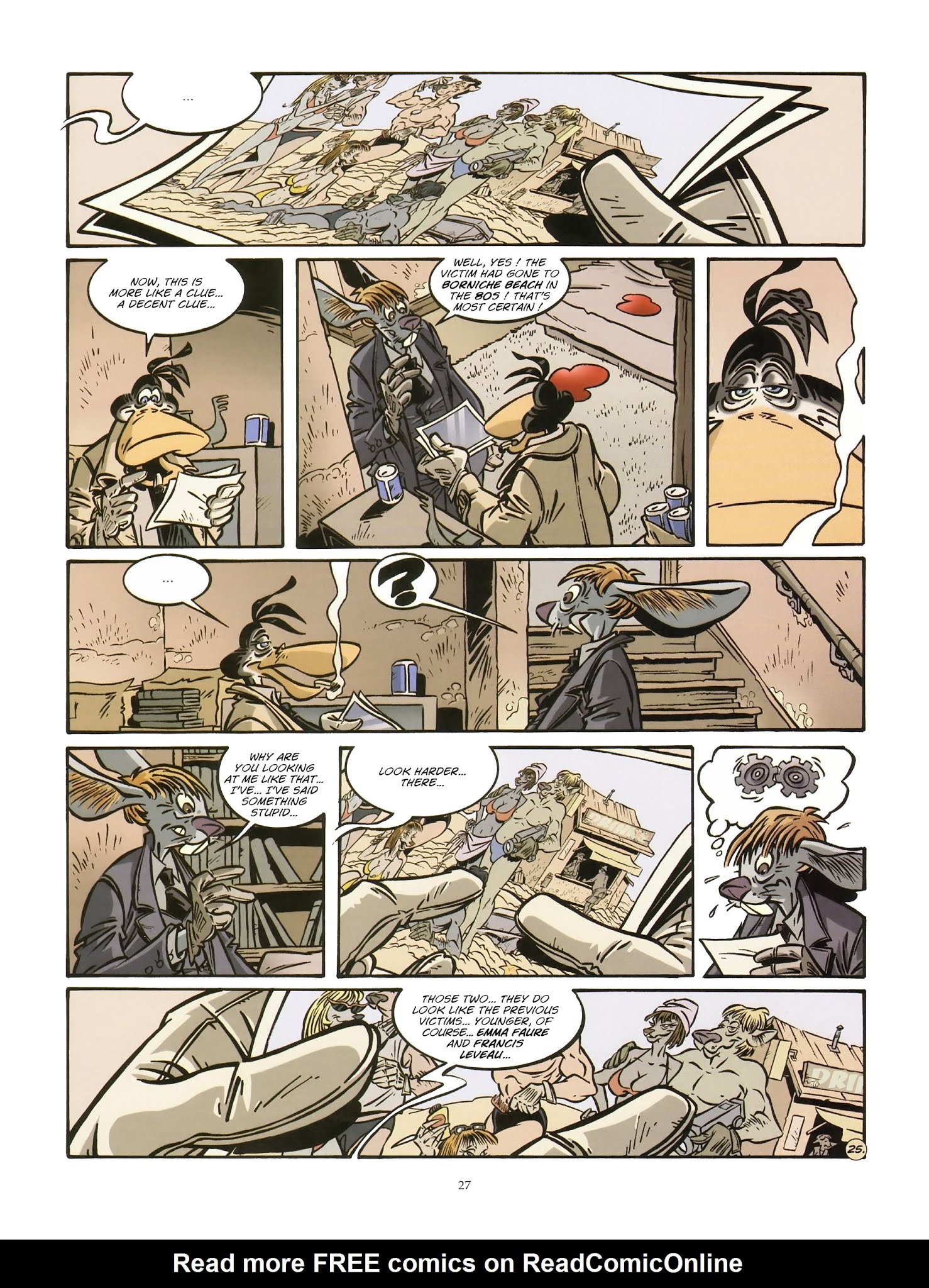 Read online Une enquête de l'inspecteur Canardo comic -  Issue #17 - 29