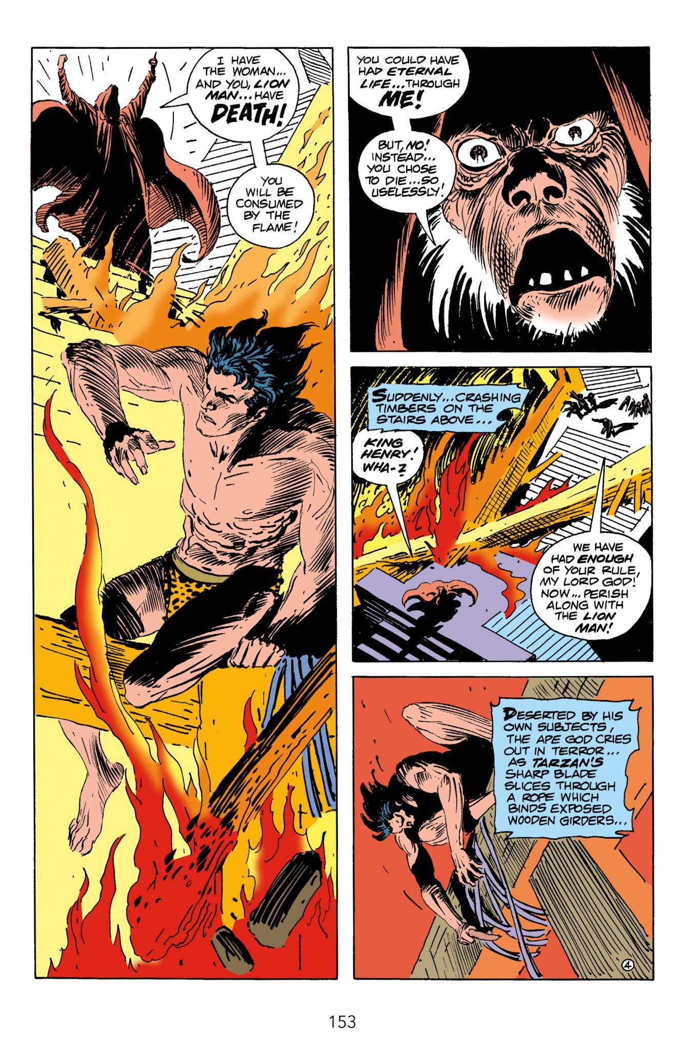 Read online Edgar Rice Burroughs' Tarzan The Joe Kubert Years comic -  Issue # TPB 3 (Part 2) - 44