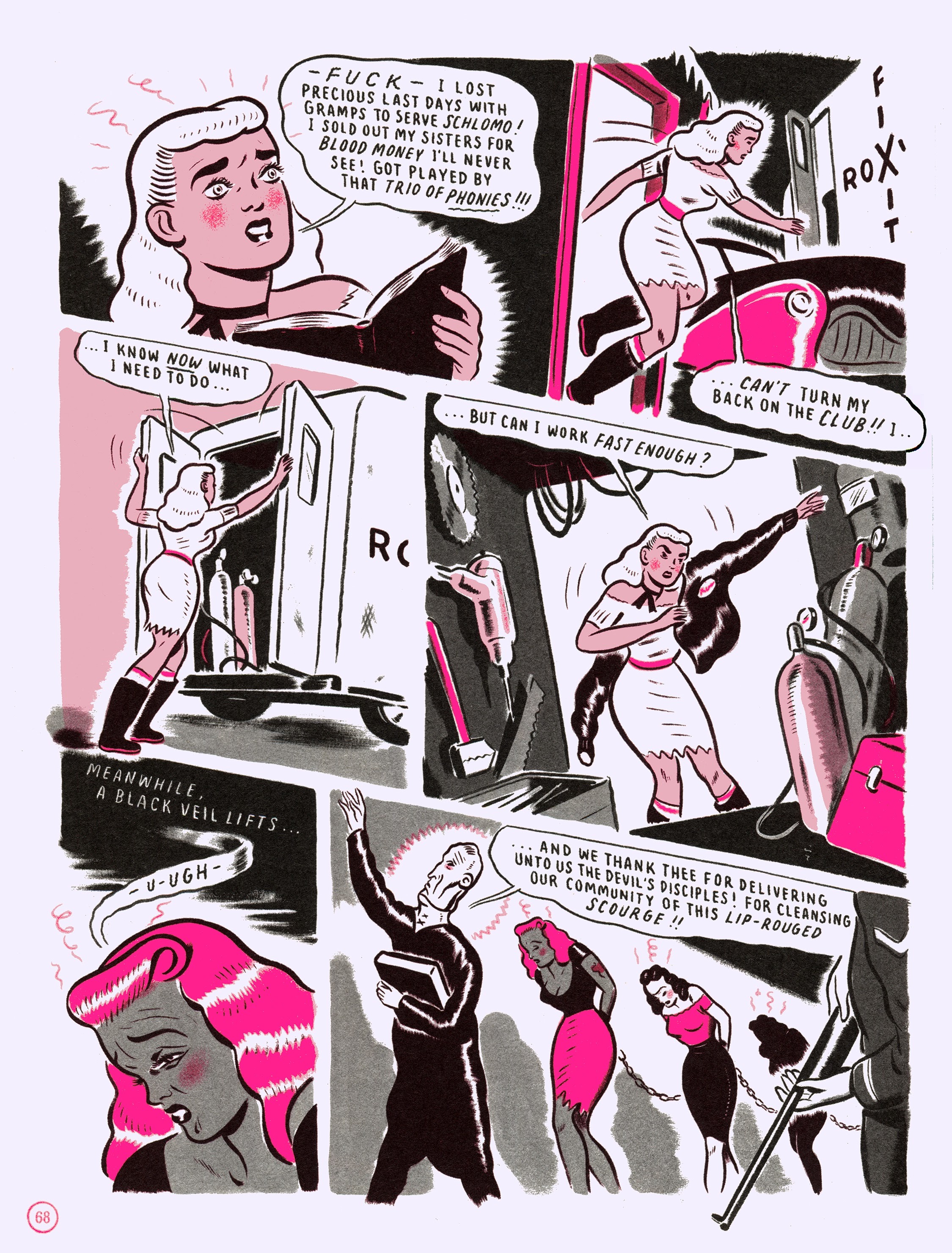 Read online Mean Girls Club: Pink Dawn comic -  Issue # TPB - 65