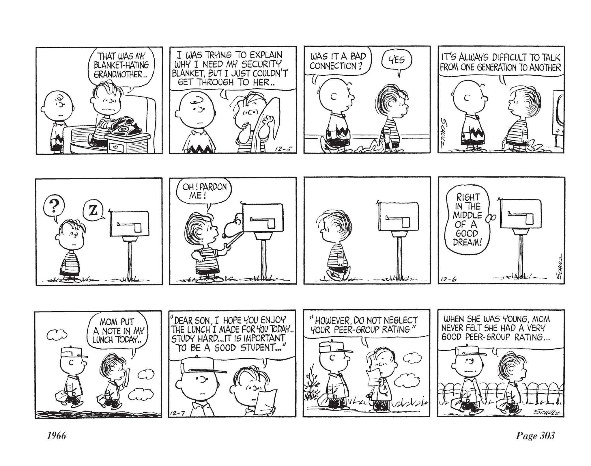 Read online The Complete Peanuts comic -  Issue # TPB 8 - 315