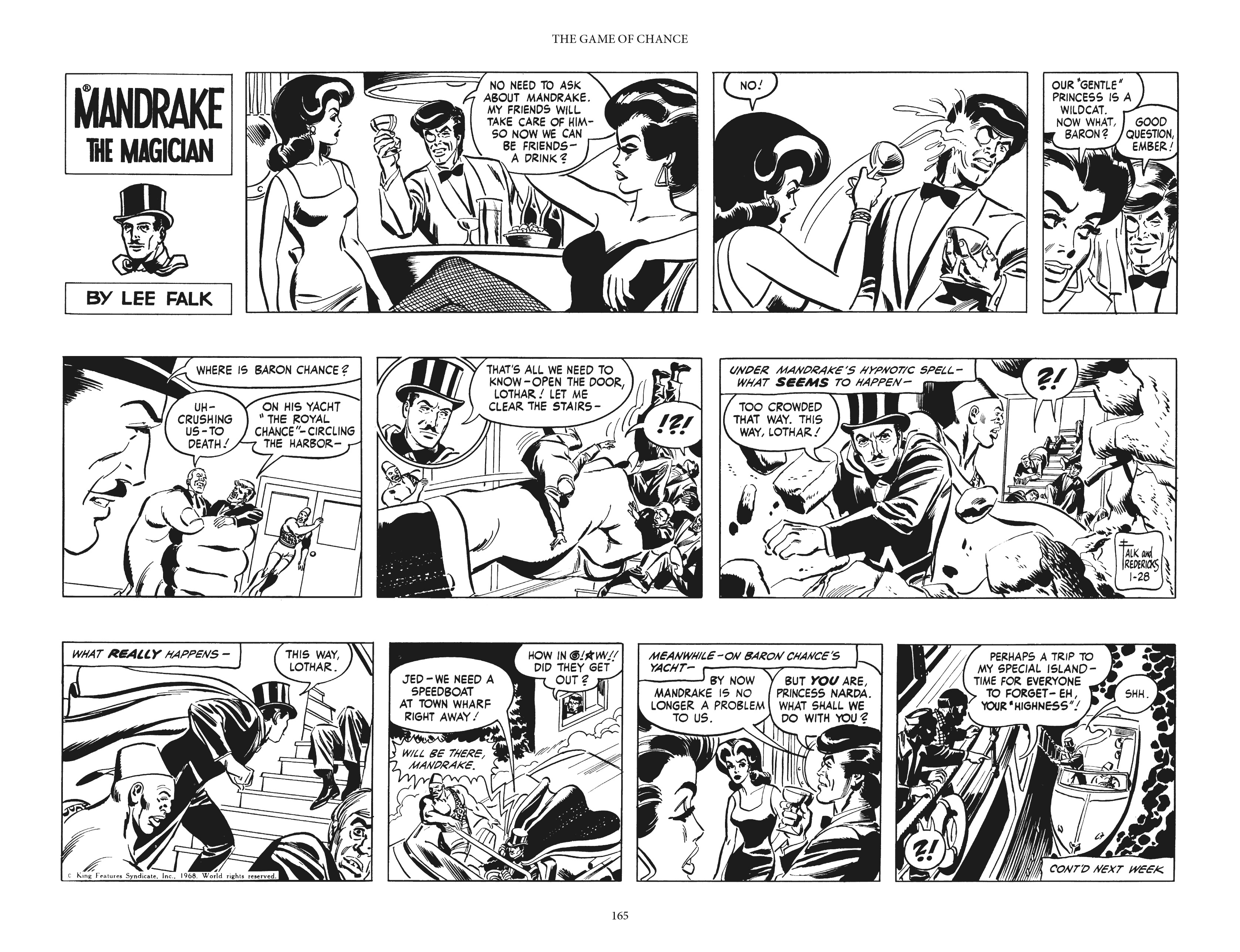 Read online Mandrake the Magician: The Fred Fredricks Sundays comic -  Issue # TPB (Part 2) - 66