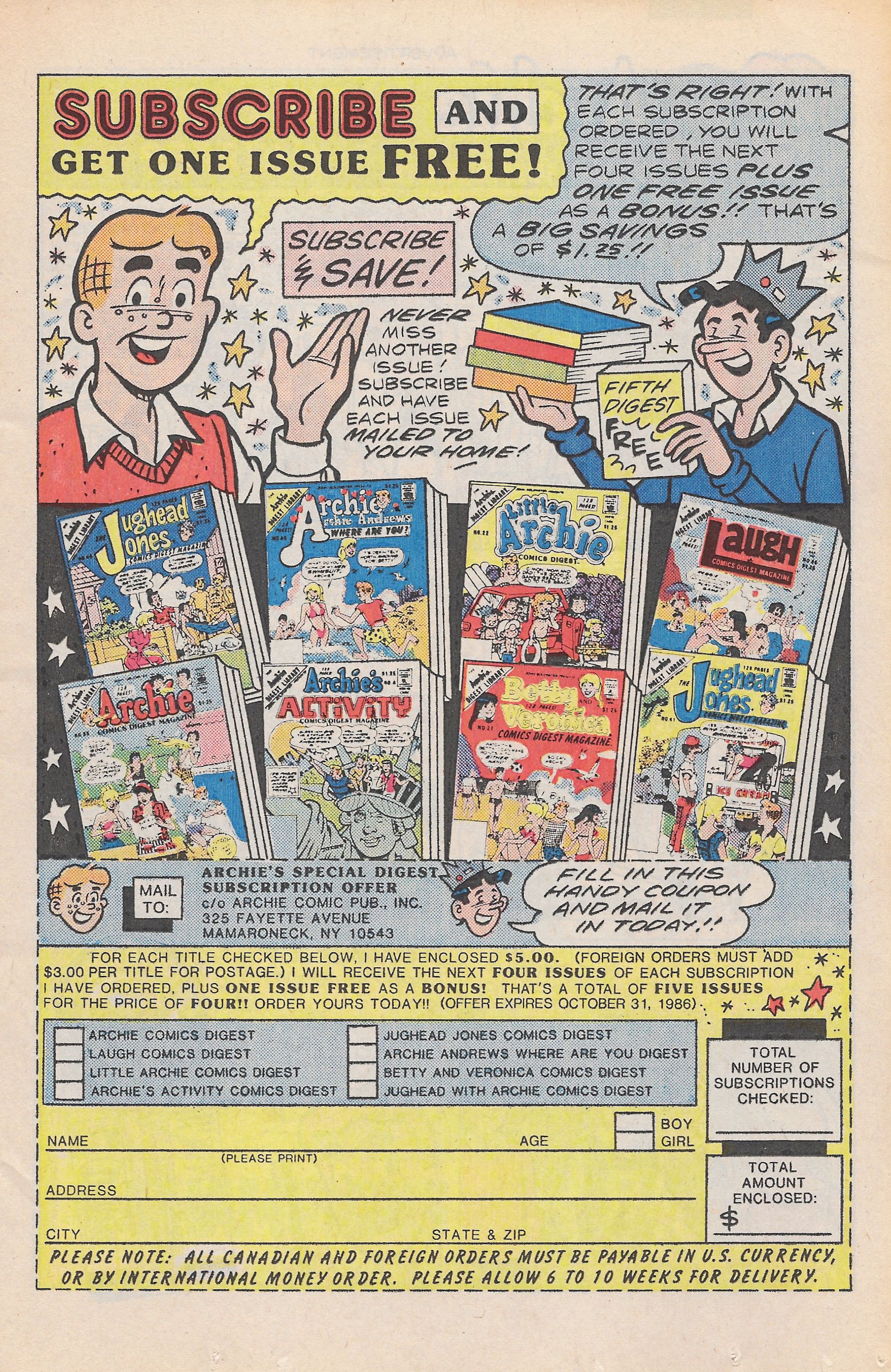 Read online Life With Archie (1958) comic -  Issue #257 - 11