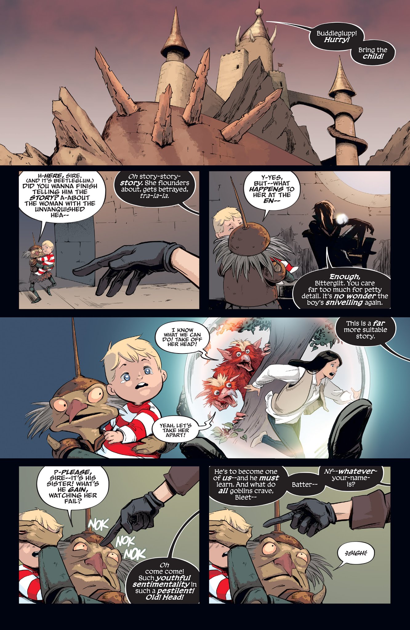 Read online Jim Henson's Labyrinth: Coronation comic -  Issue #5 - 3