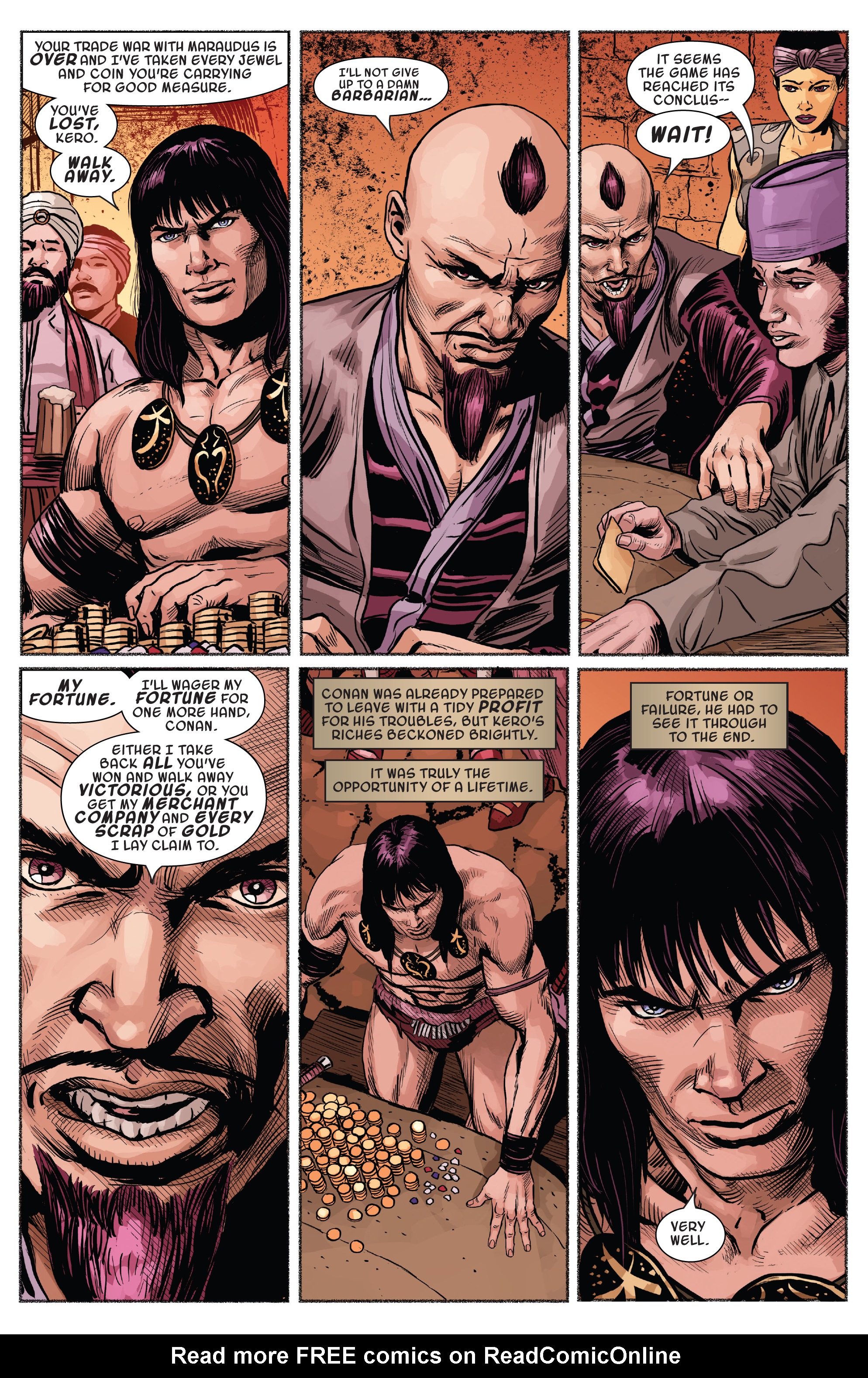 Read online Savage Sword of Conan comic -  Issue #8 - 11