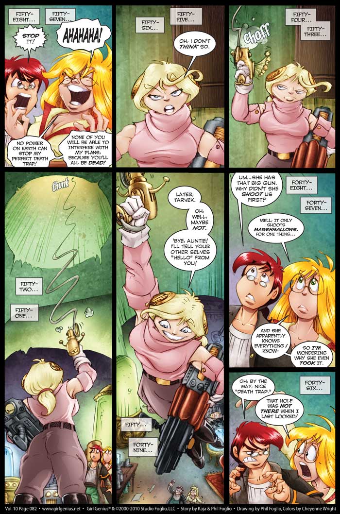 Read online Girl Genius (2002) comic -  Issue #10 - 83