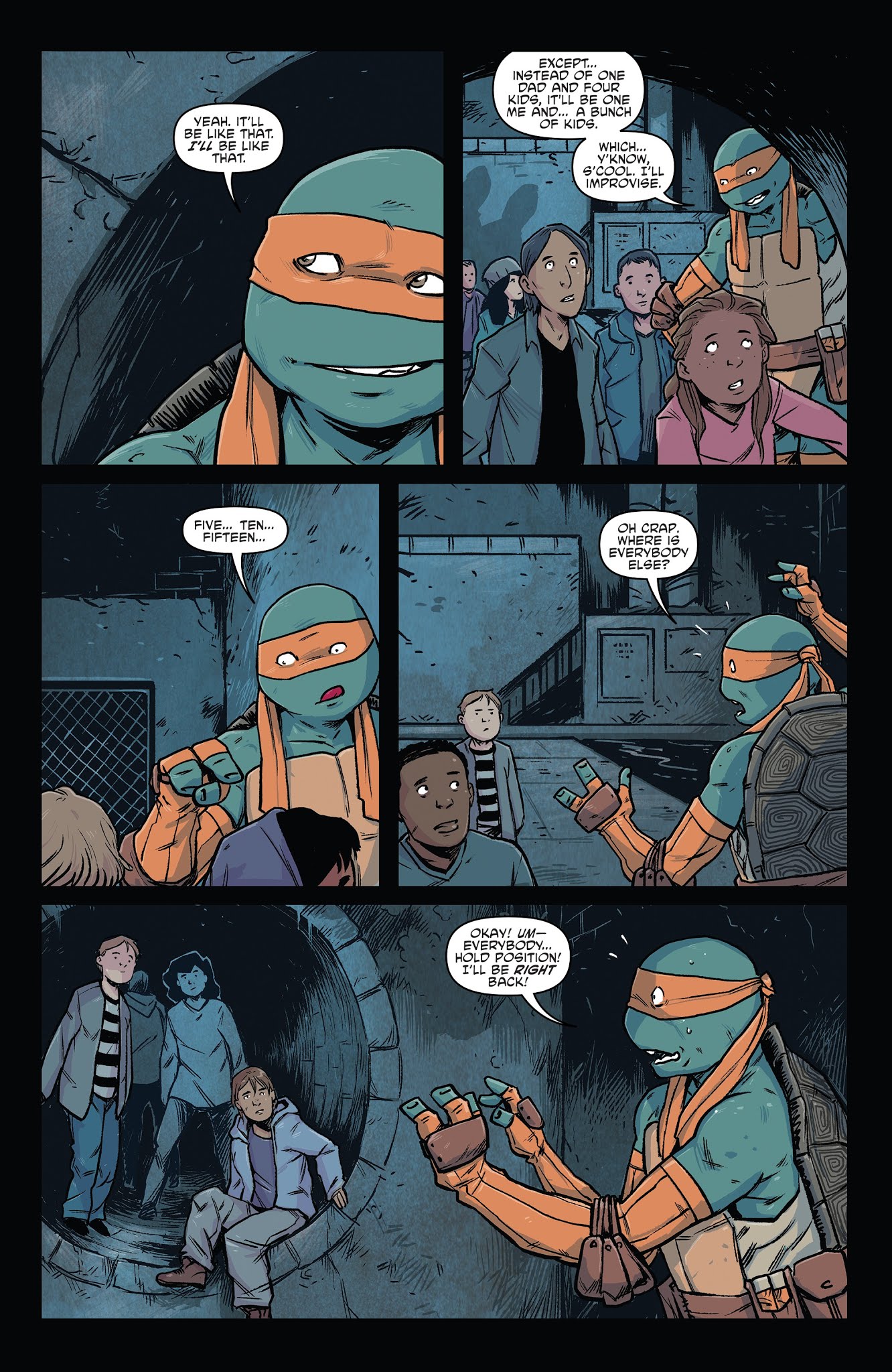 Read online Teenage Mutant Ninja Turtles: Macro-Series comic -  Issue #2 - 21