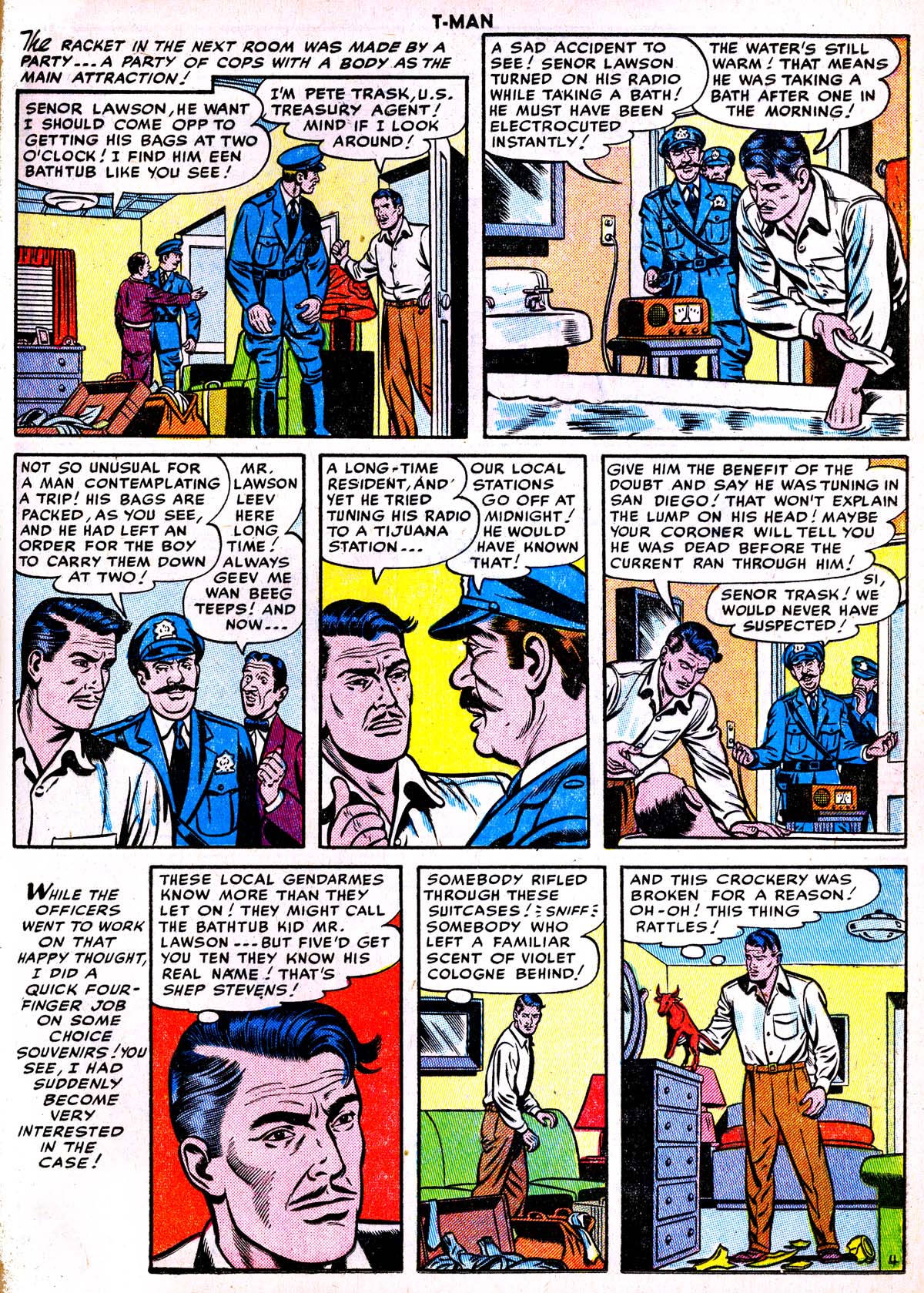 Read online T-Man: World Wide Trouble Shooter comic -  Issue #36 - 21