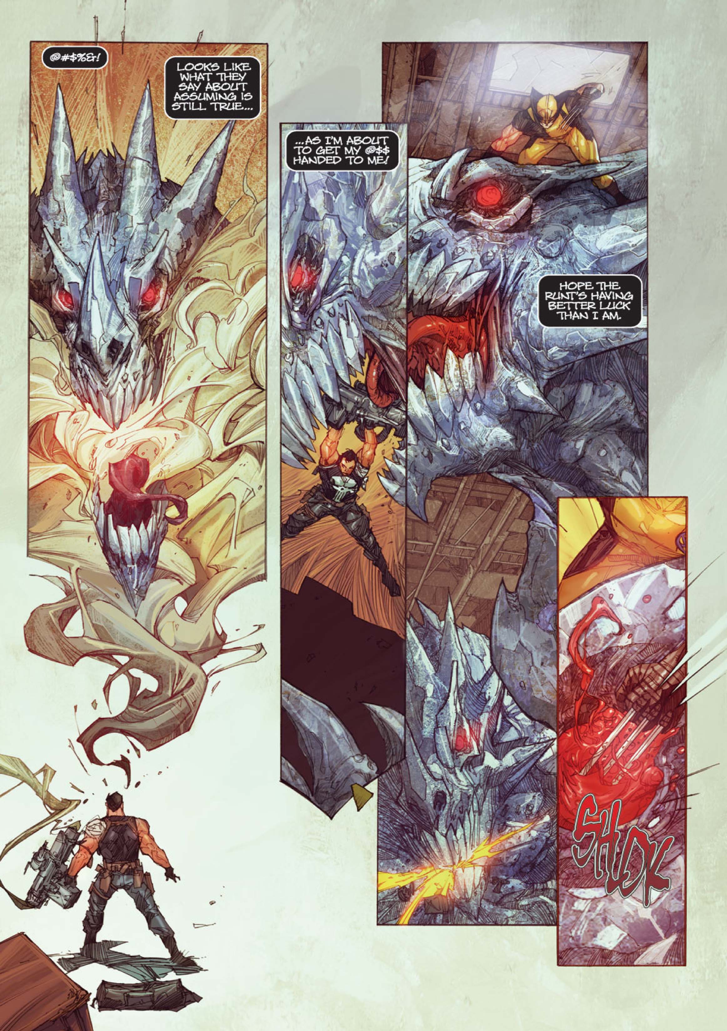 Read online Astonishing Tales: Wolverine/Punisher comic -  Issue #5 - 5