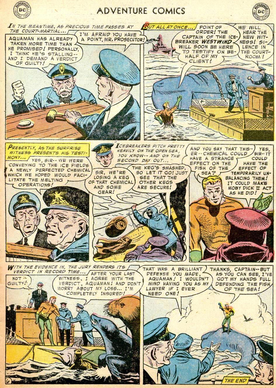 Read online Adventure Comics (1938) comic -  Issue #213 - 33