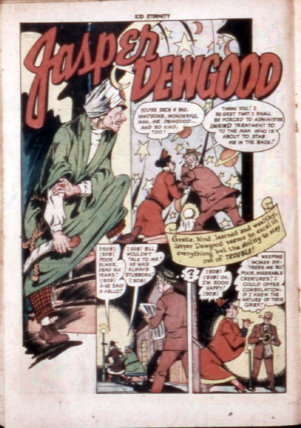 Read online Kid Eternity (1946) comic -  Issue #10 - 26
