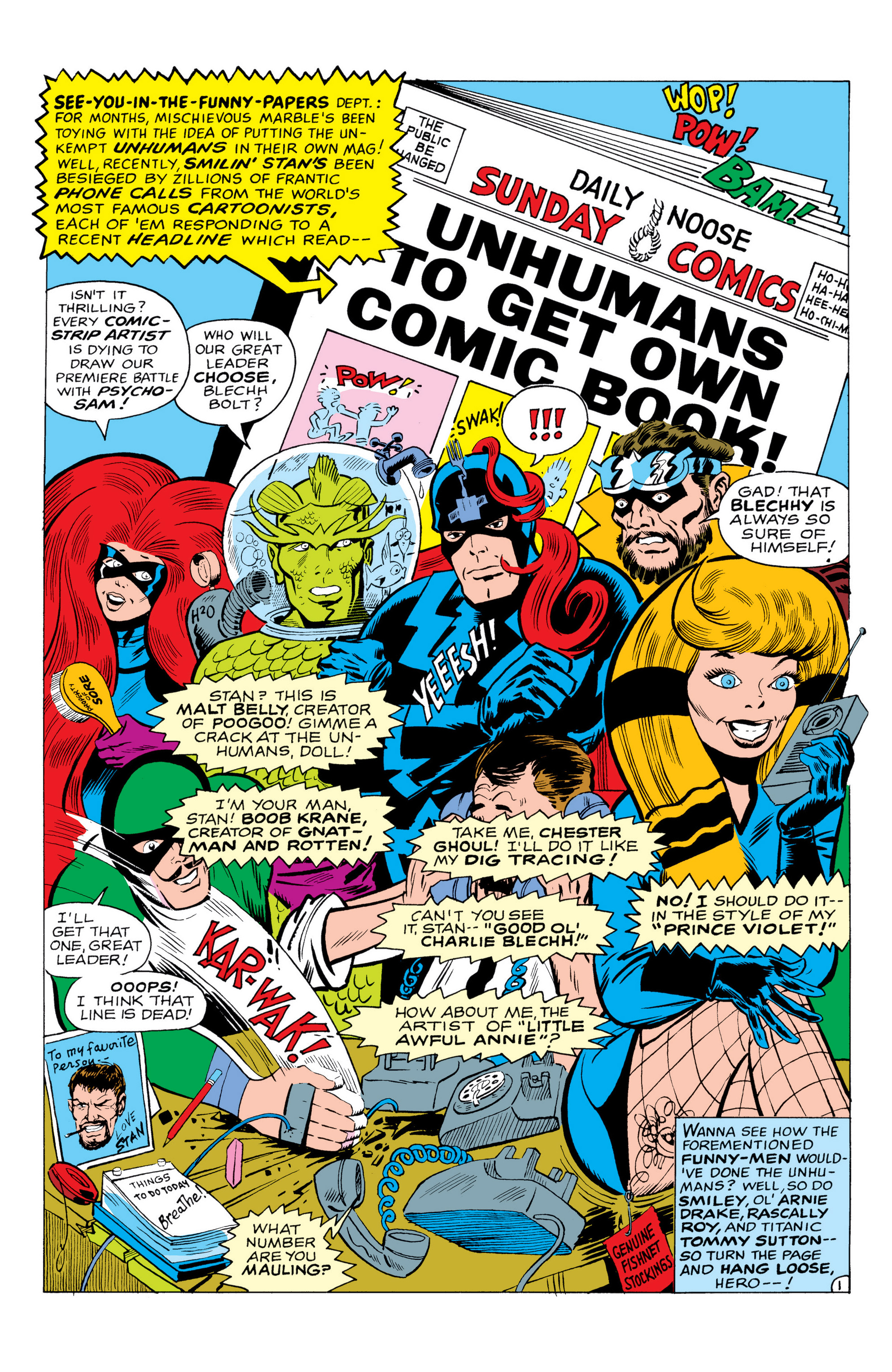 Read online Marvel Masterworks: The Inhumans comic -  Issue # TPB 1 (Part 3) - 26