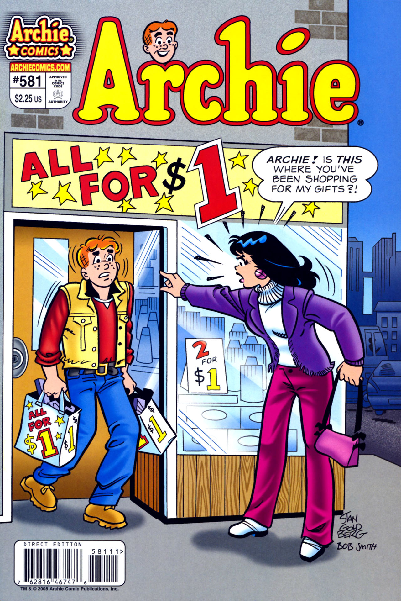 Read online Archie (1960) comic -  Issue #581 - 1