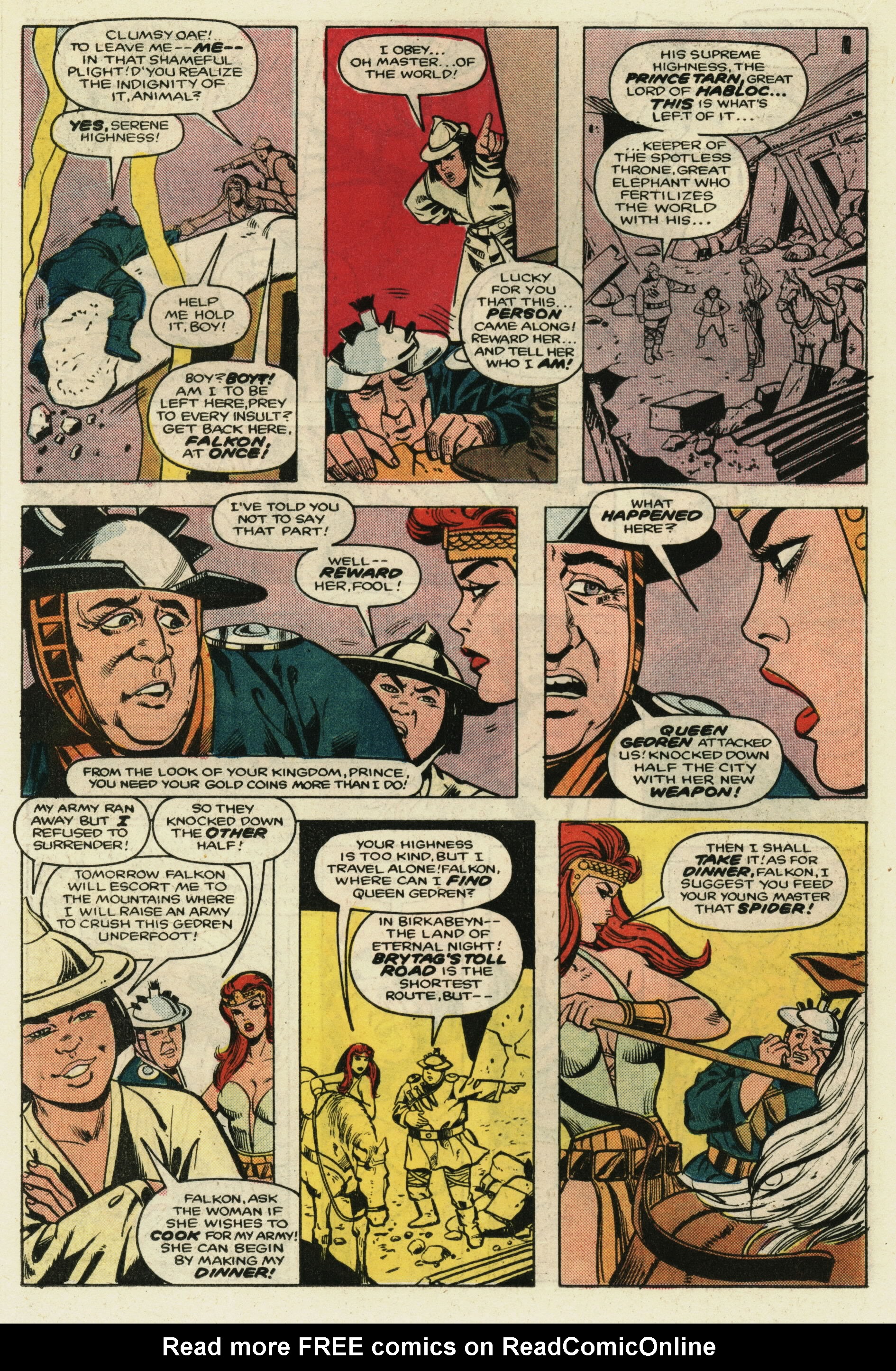 Read online Red Sonja: The Movie comic -  Issue #1 - 17