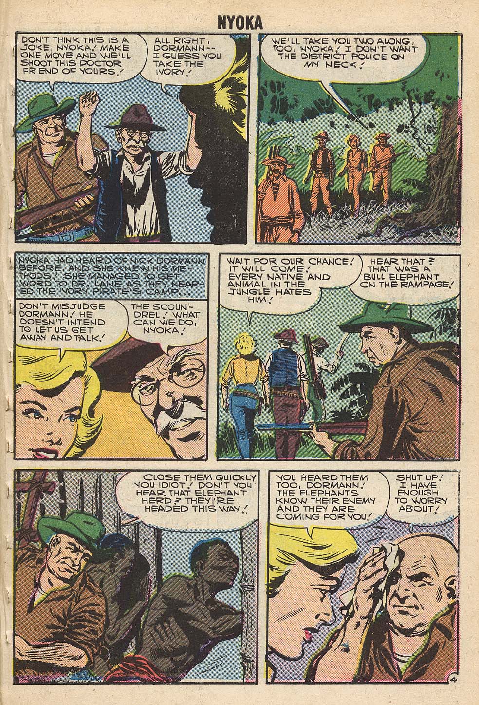 Read online Nyoka the Jungle Girl (1955) comic -  Issue #19 - 7