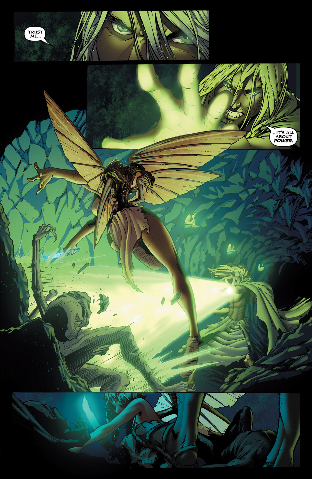 Read online Michael Turner's Soulfire: Chaos Reign comic -  Issue #3 - 12