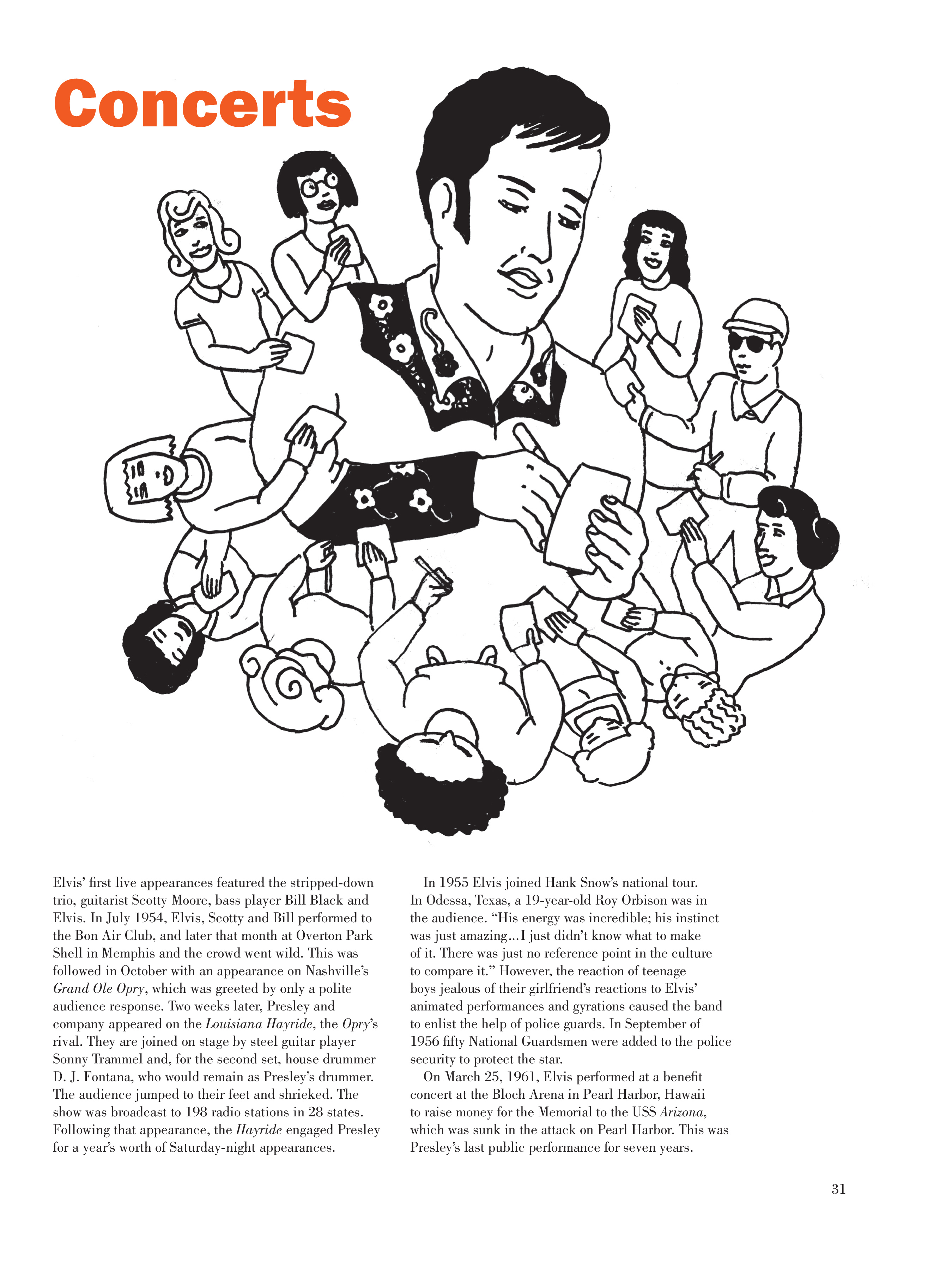 Read online The Mighty Elvis: A Graphic Biography comic -  Issue # TPB - 30