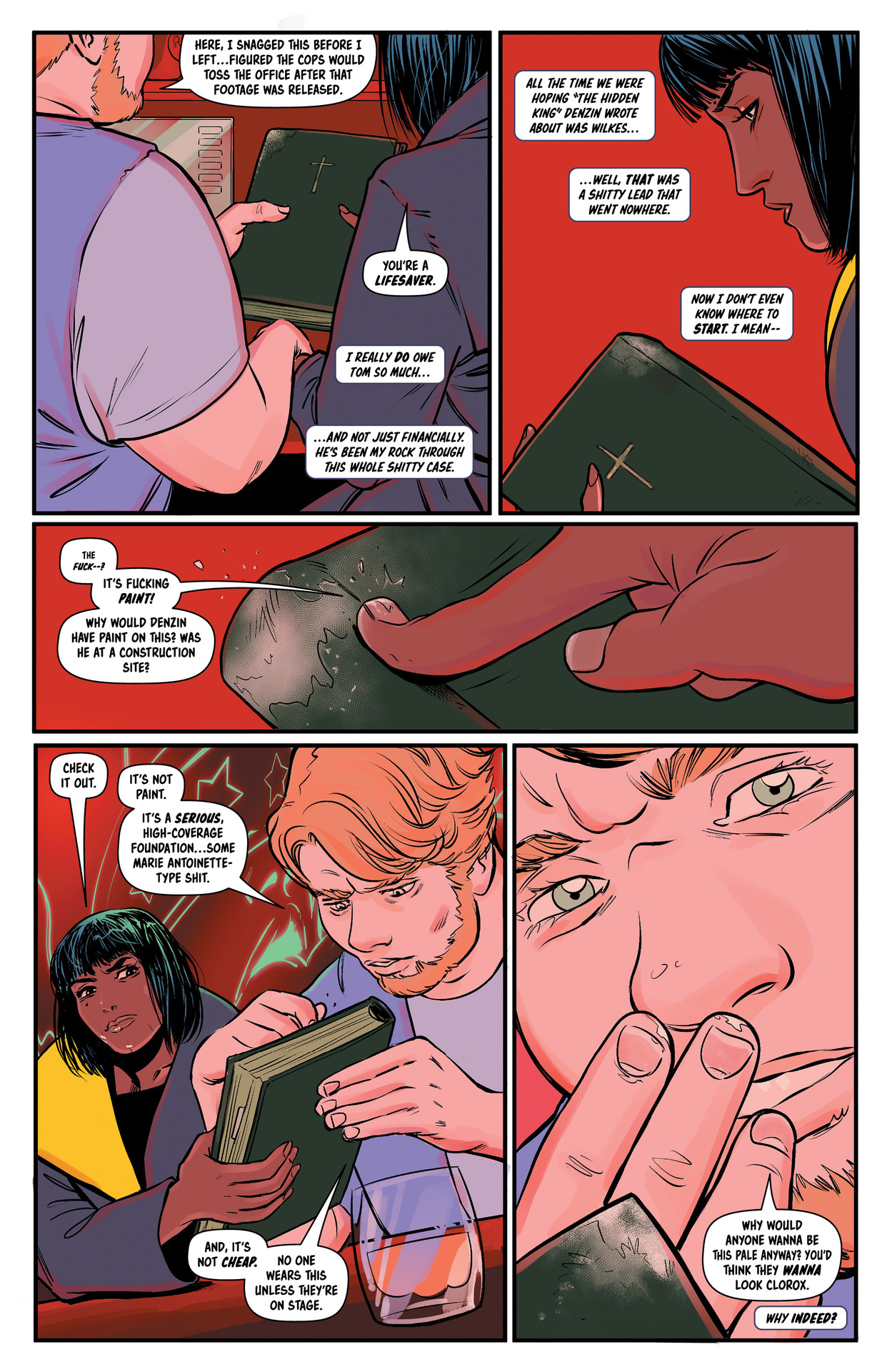 Read online Bylines in Blood comic -  Issue #4 - 10