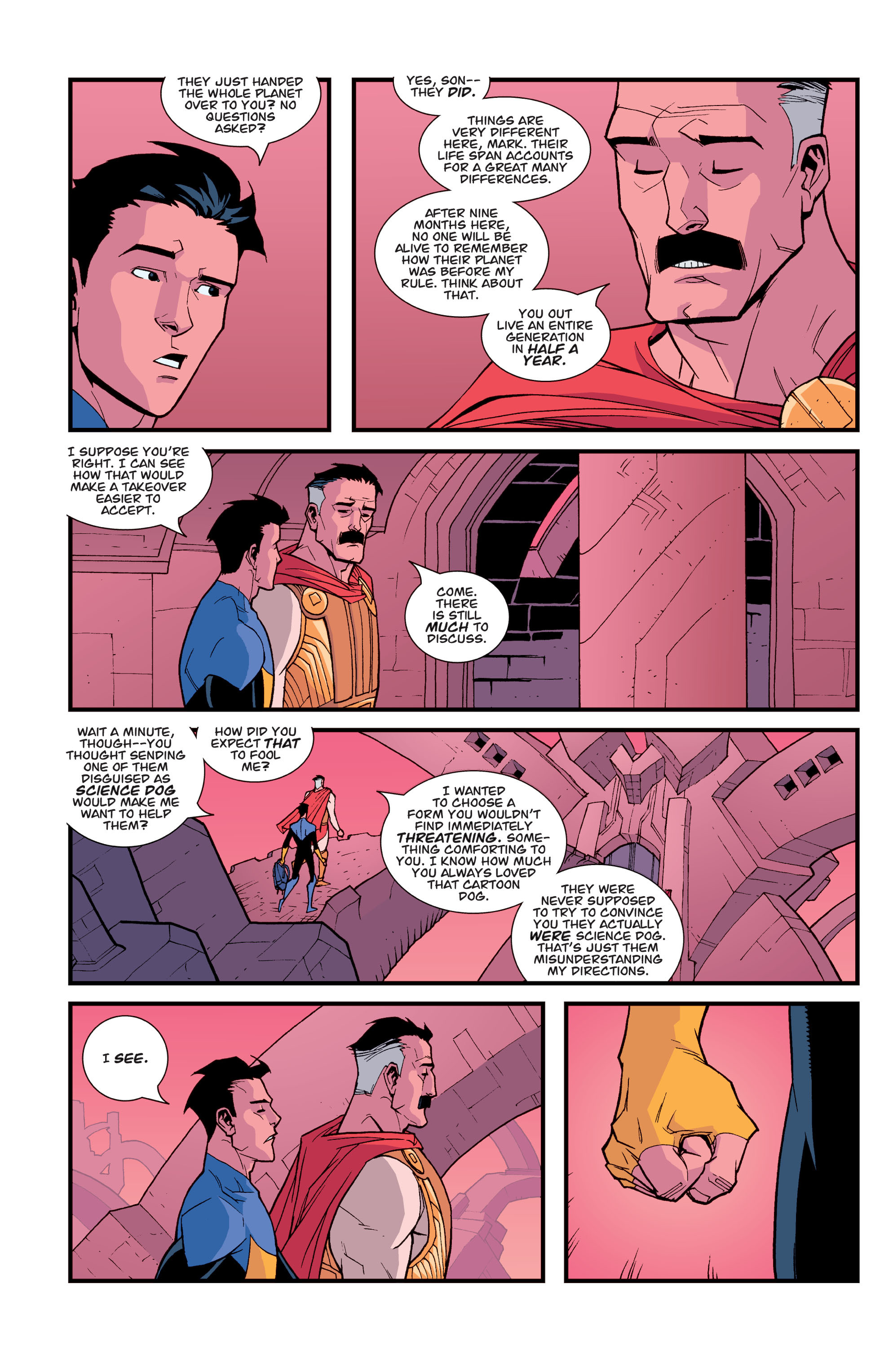 Read online Invincible comic -  Issue # _TPB 6 - A Different World - 48