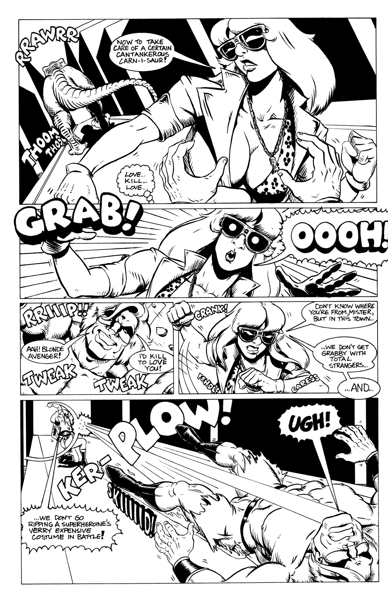 Read online The Blonde Avenger comic -  Issue #8 - 10