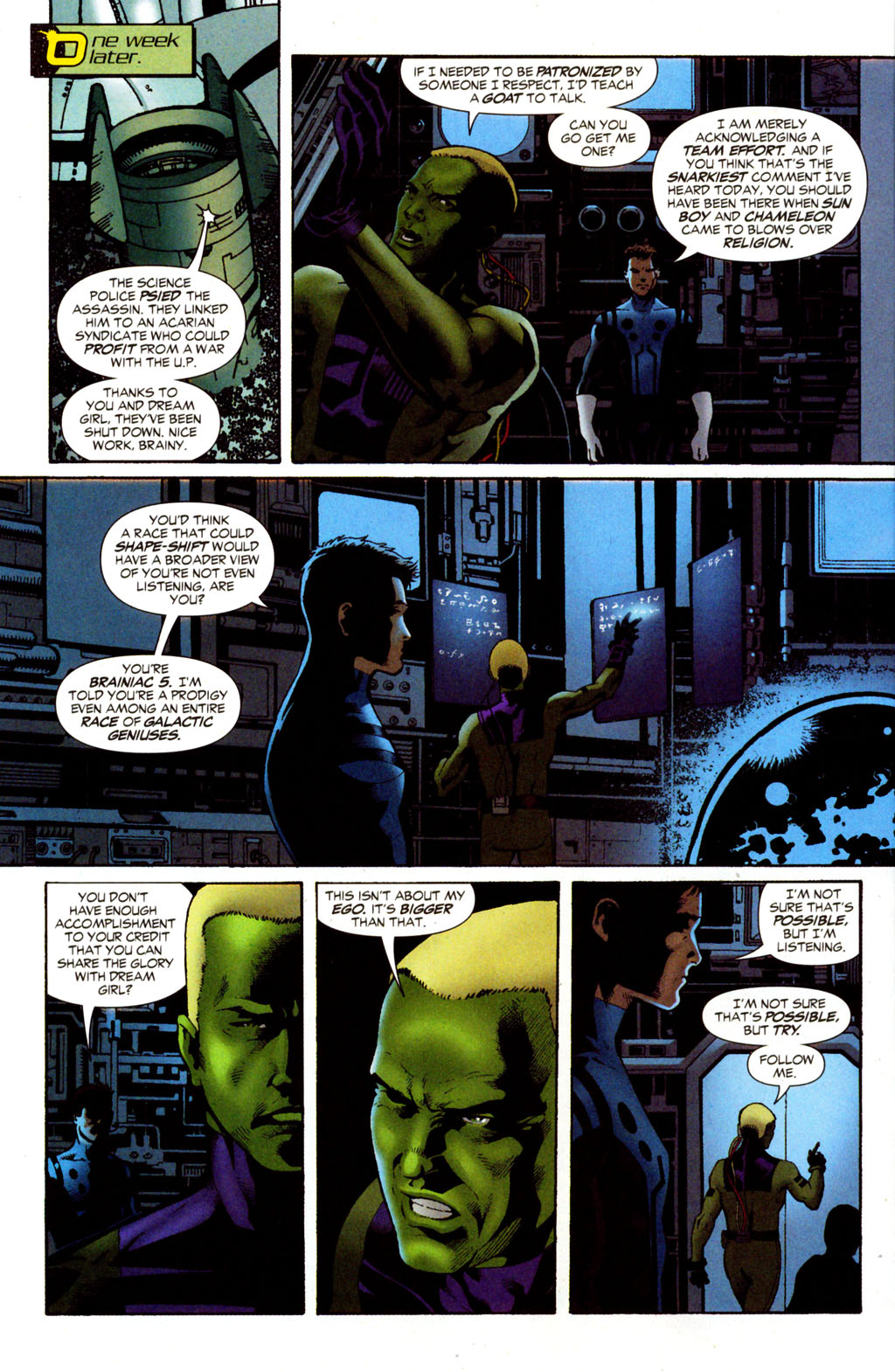 Read online Legion of Super-Heroes (2005) comic -  Issue #2 - 9