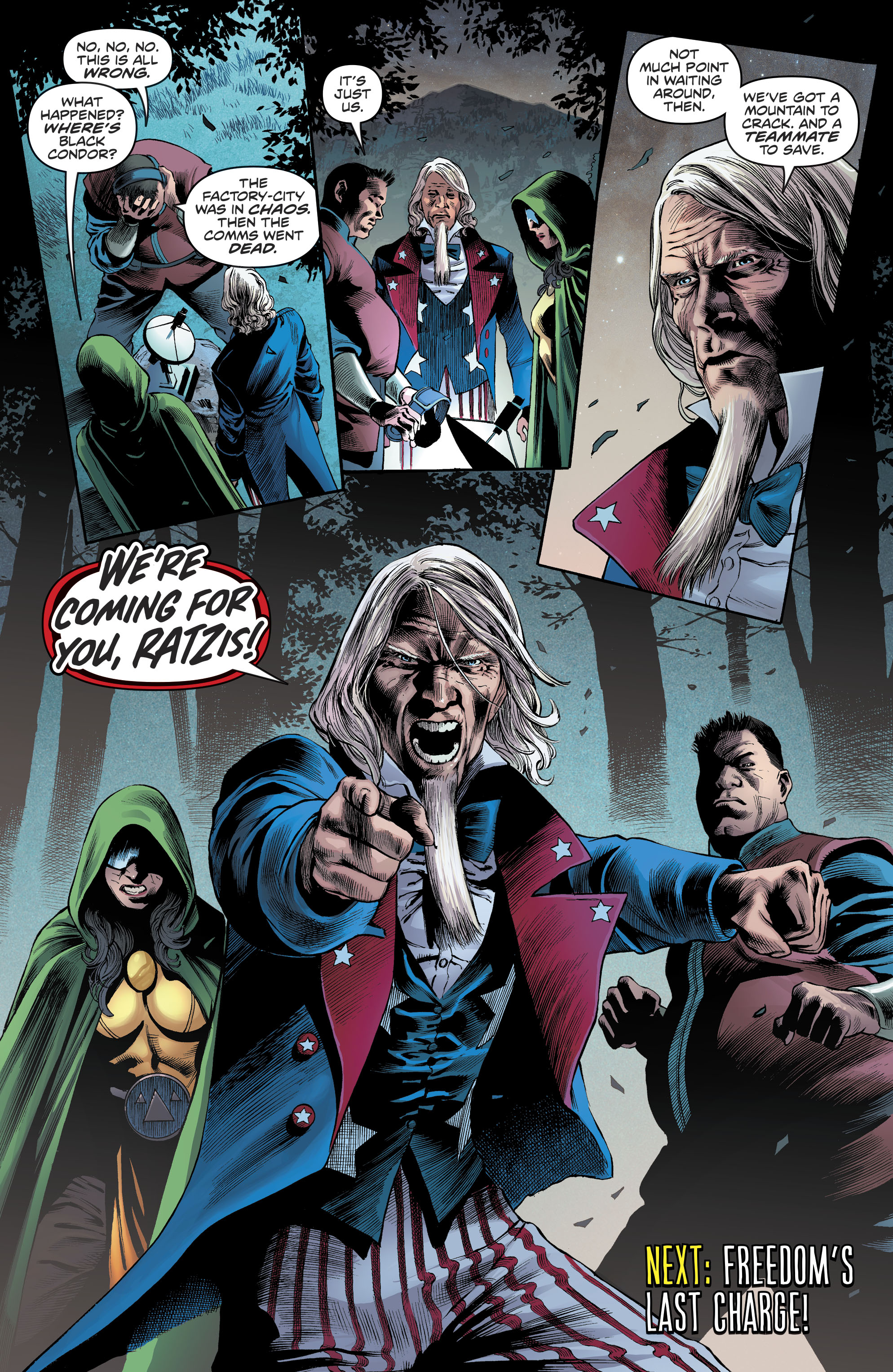 Read online Freedom Fighters (2019) comic -  Issue #9 - 21