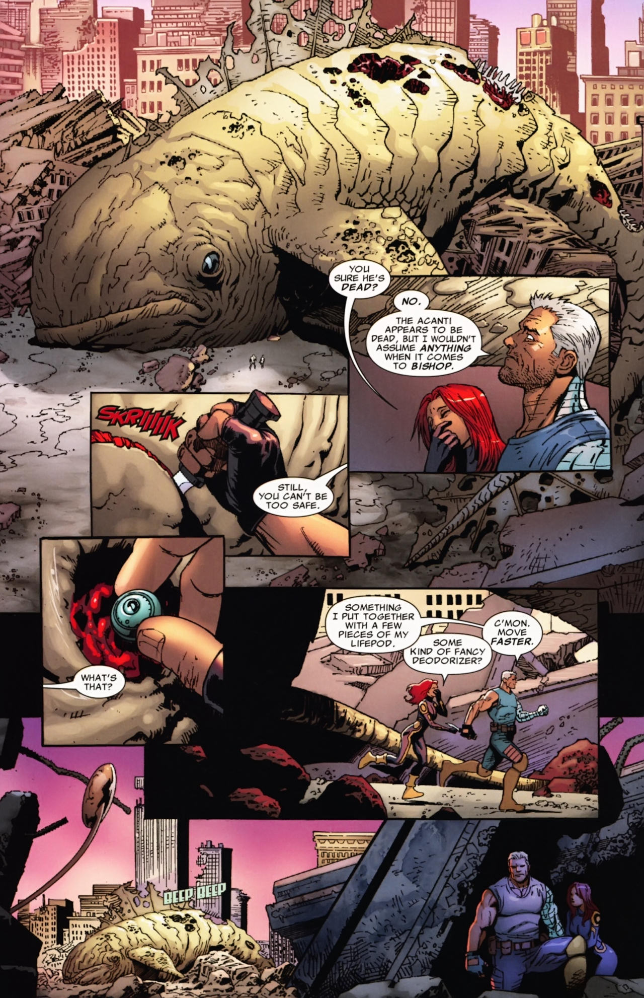 Read online Cable (2008) comic -  Issue #21 - 24