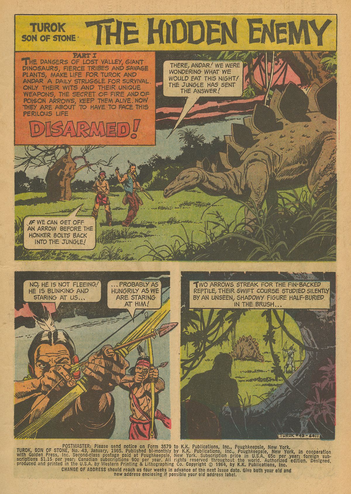 Read online Turok, Son of Stone comic -  Issue #43 - 3
