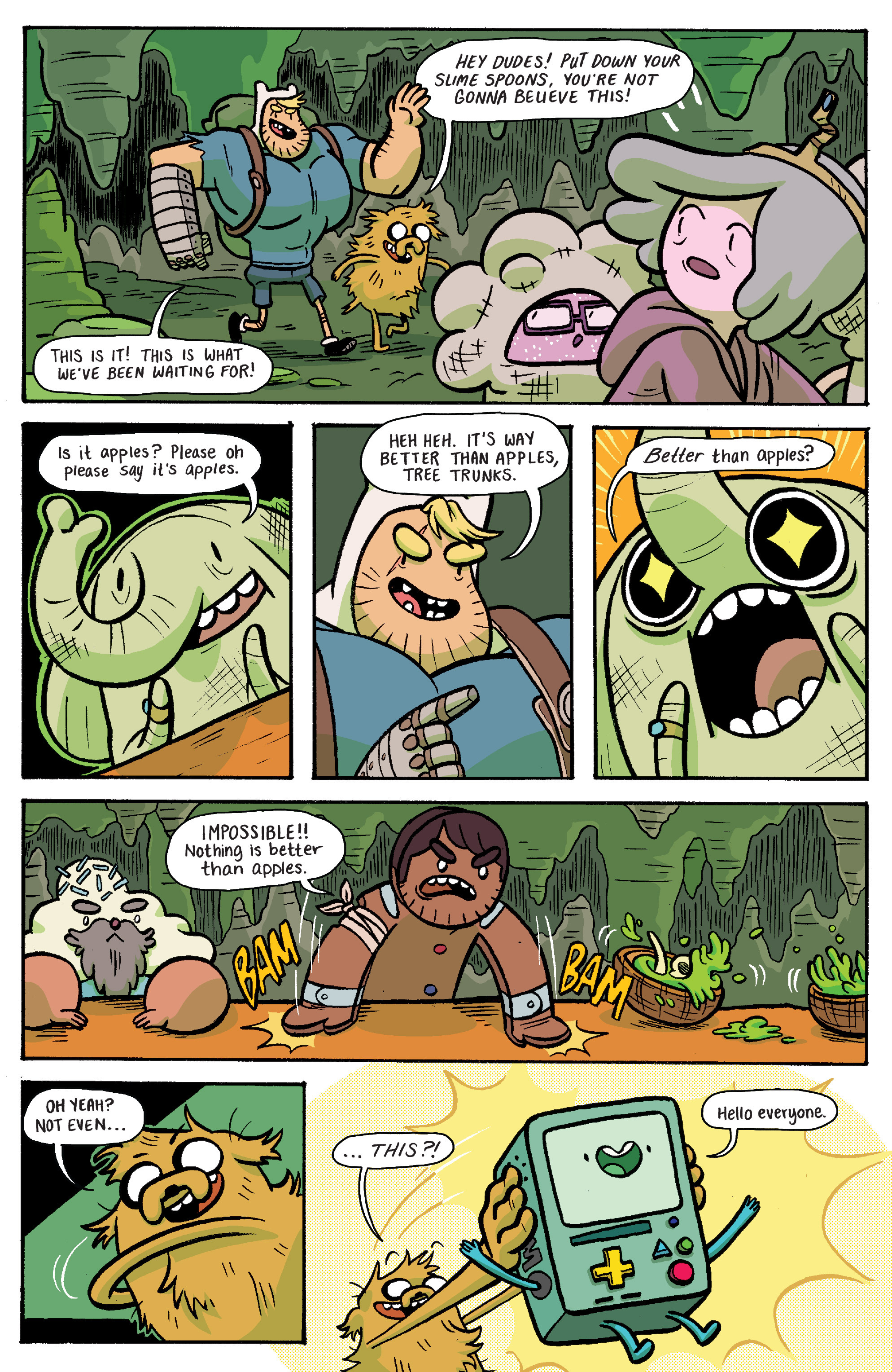 Read online Adventure Time: Banana Guard Academ comic -  Issue #6 - 5