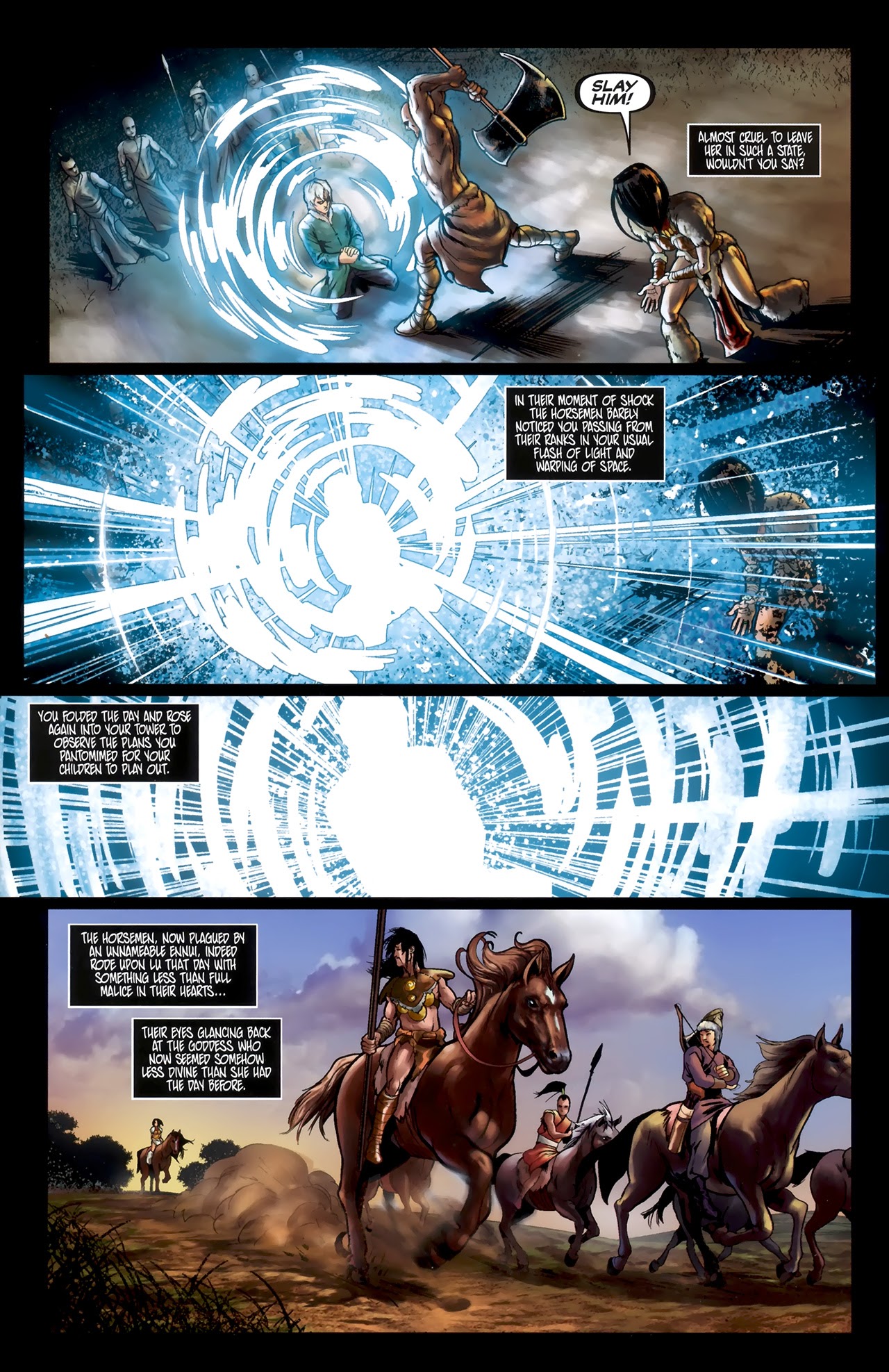 Read online Days Missing: Kestus comic -  Issue #1 - 21