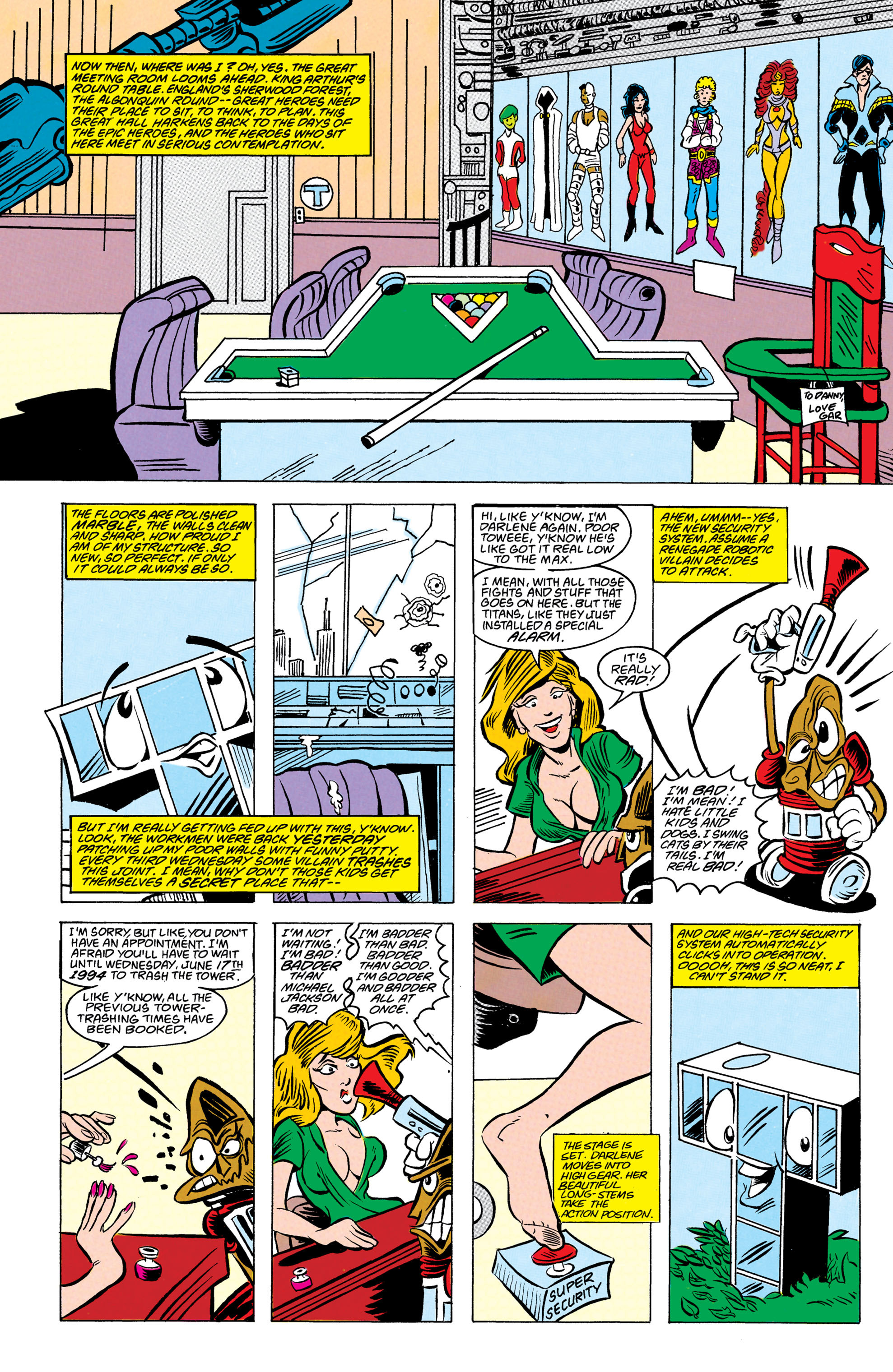 Read online The New Teen Titans (1984) comic -  Issue # _Annual 4 - 37