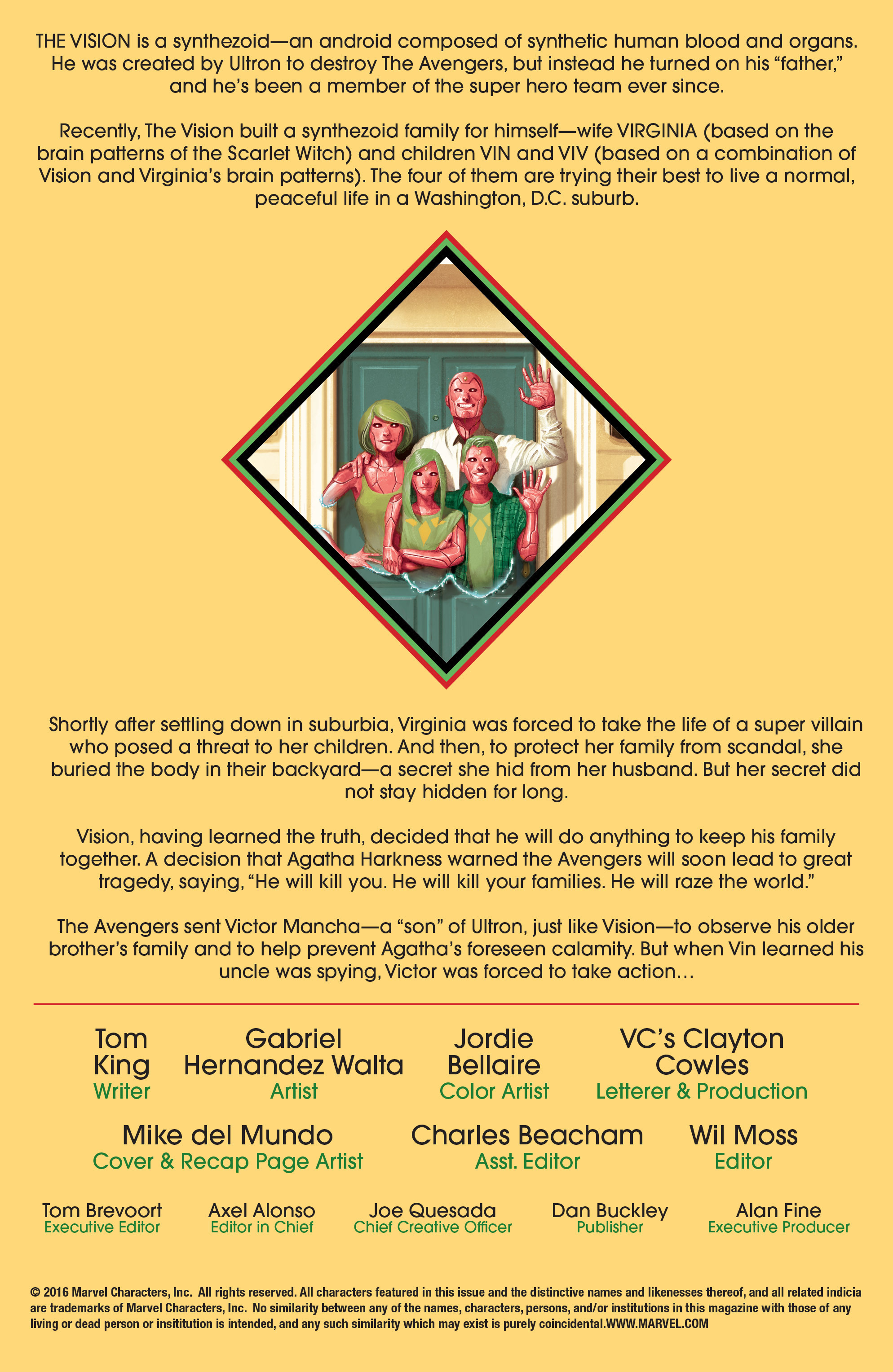 Read online Vision comic -  Issue #9 - 2