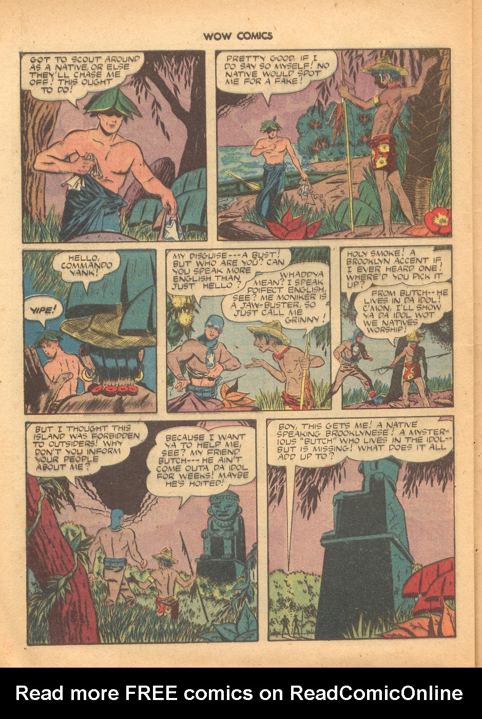 Read online Wow Comics comic -  Issue #34 - 28