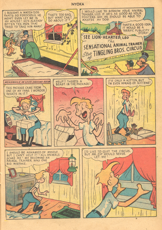 Read online Nyoka the Jungle Girl (1945) comic -  Issue #13 - 23