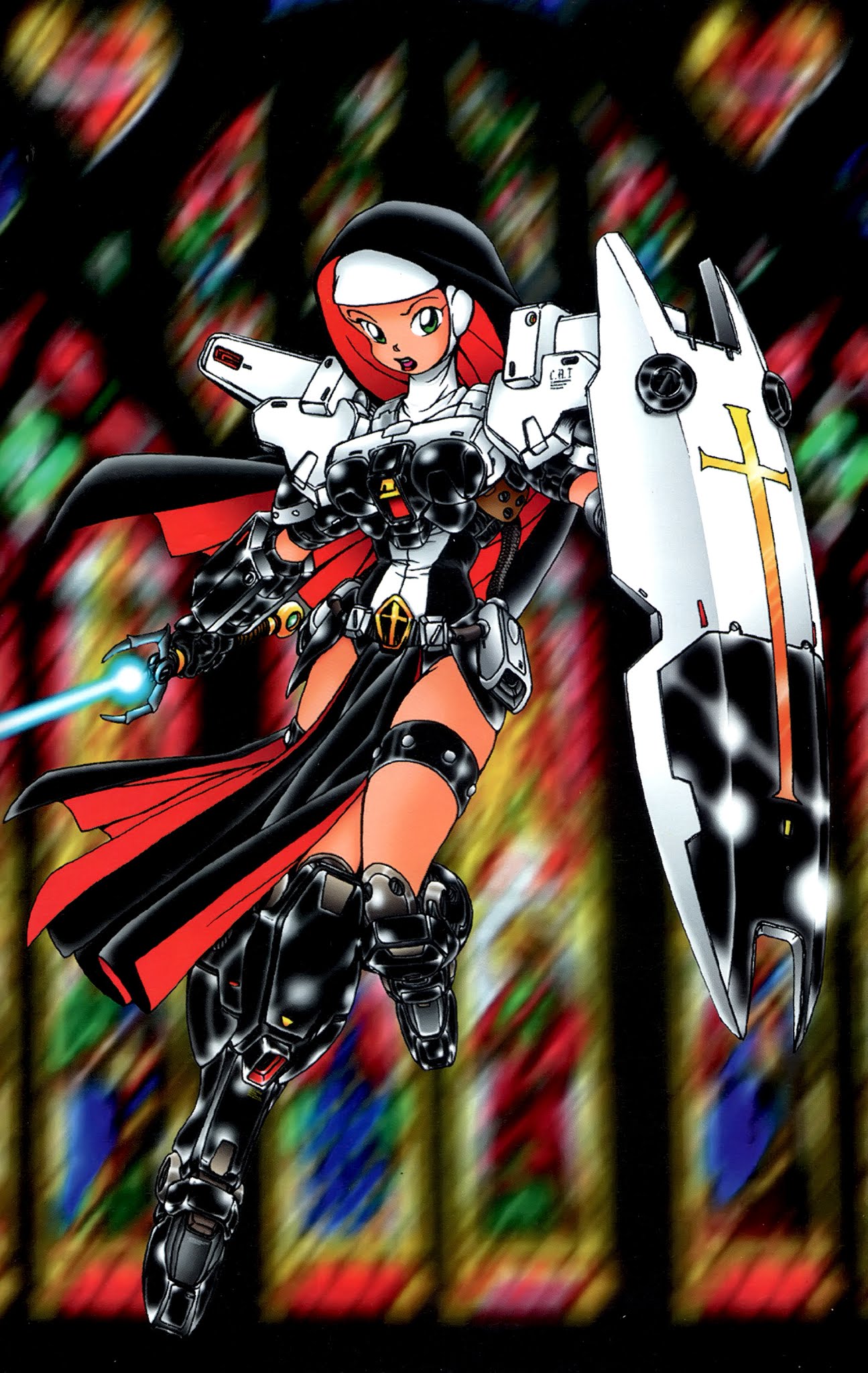 Read online Warrior Nun Areala: Portraits comic -  Issue # Full - 34