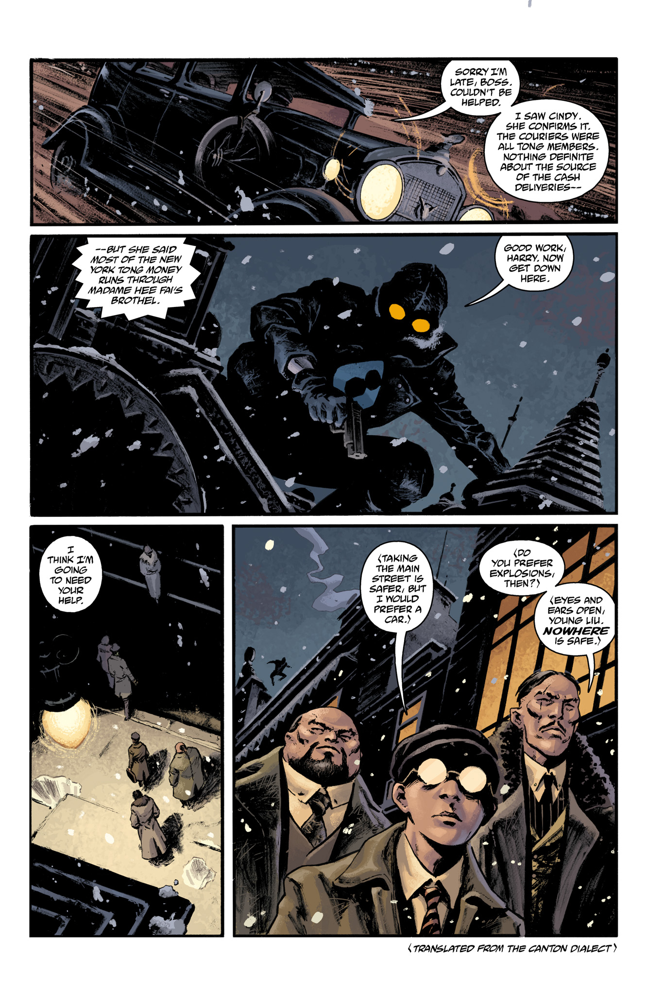 Read online Lobster Johnson: A Scent of Lotus comic -  Issue #2 - 16