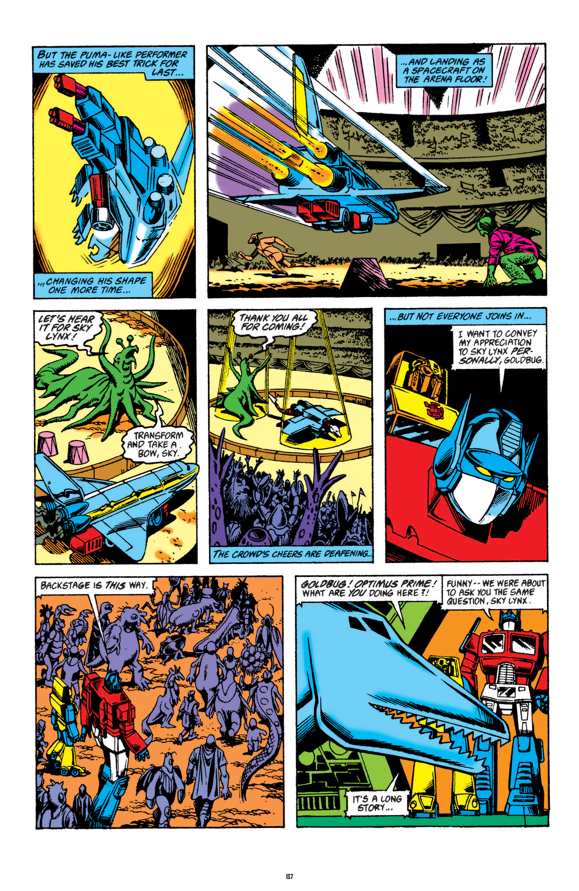 Read online The Transformers Classics comic -  Issue # TPB 4 - 138