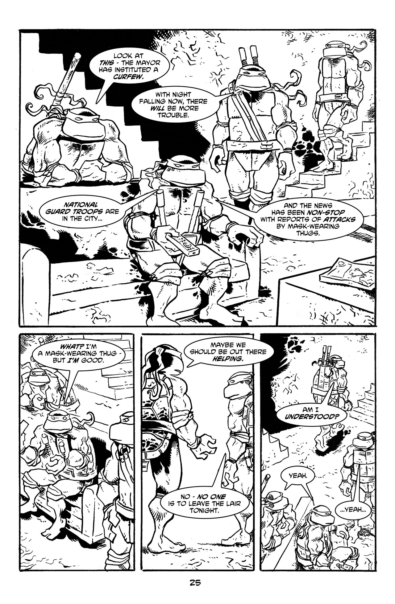 Read online Michelangelo The Third Kind comic -  Issue #2 - 27