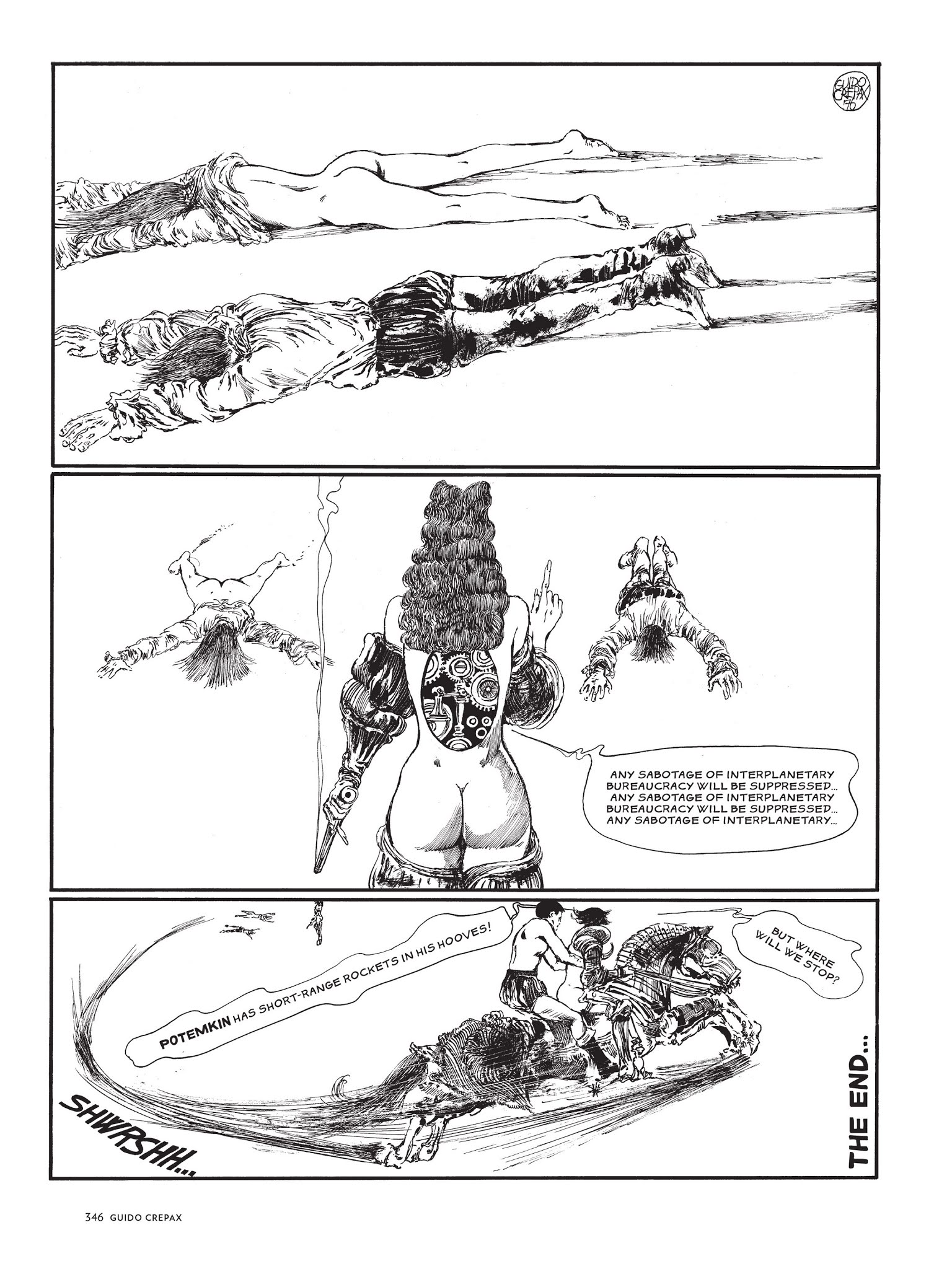 Read online The Complete Crepax comic -  Issue # TPB 2 - 333